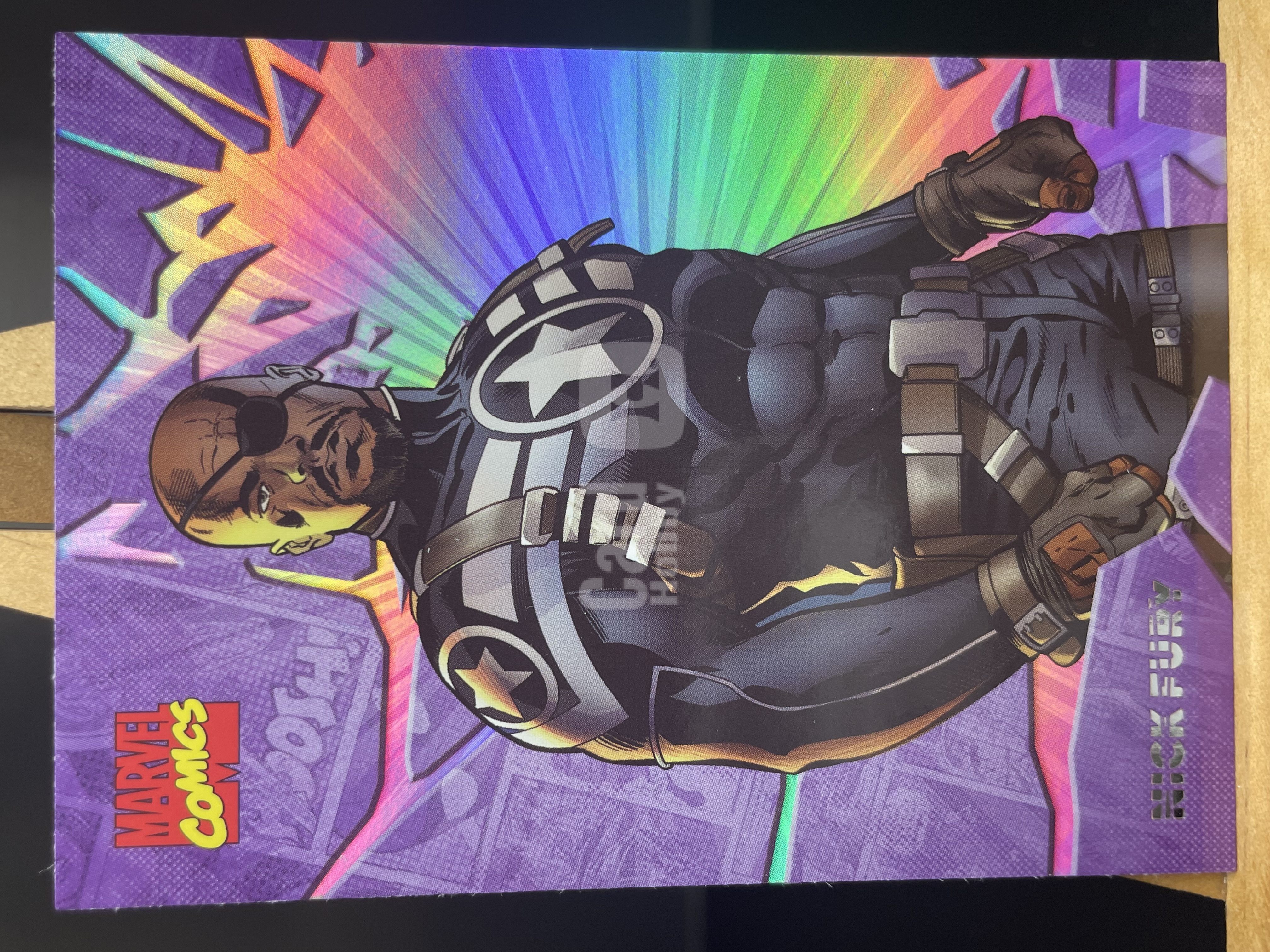 (T1)2023 漫威 FINDNG CARD MARVEL 折射 尼克 弗瑞 实卡好看 收藏凑套必备 卡品如图 !!!