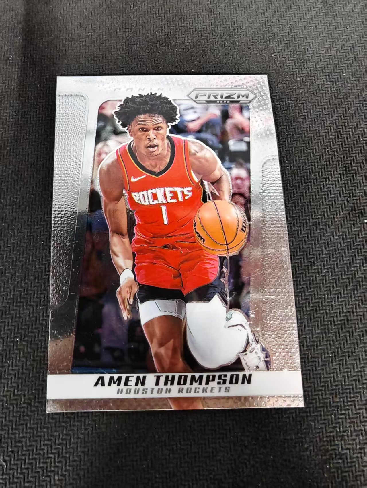 【可合并,不累计】2024-25 panini prizm deca Amen Thompson 火箭 阿门 汤普森 PZ 复古复刻 不保卡品 介意勿拍 #180