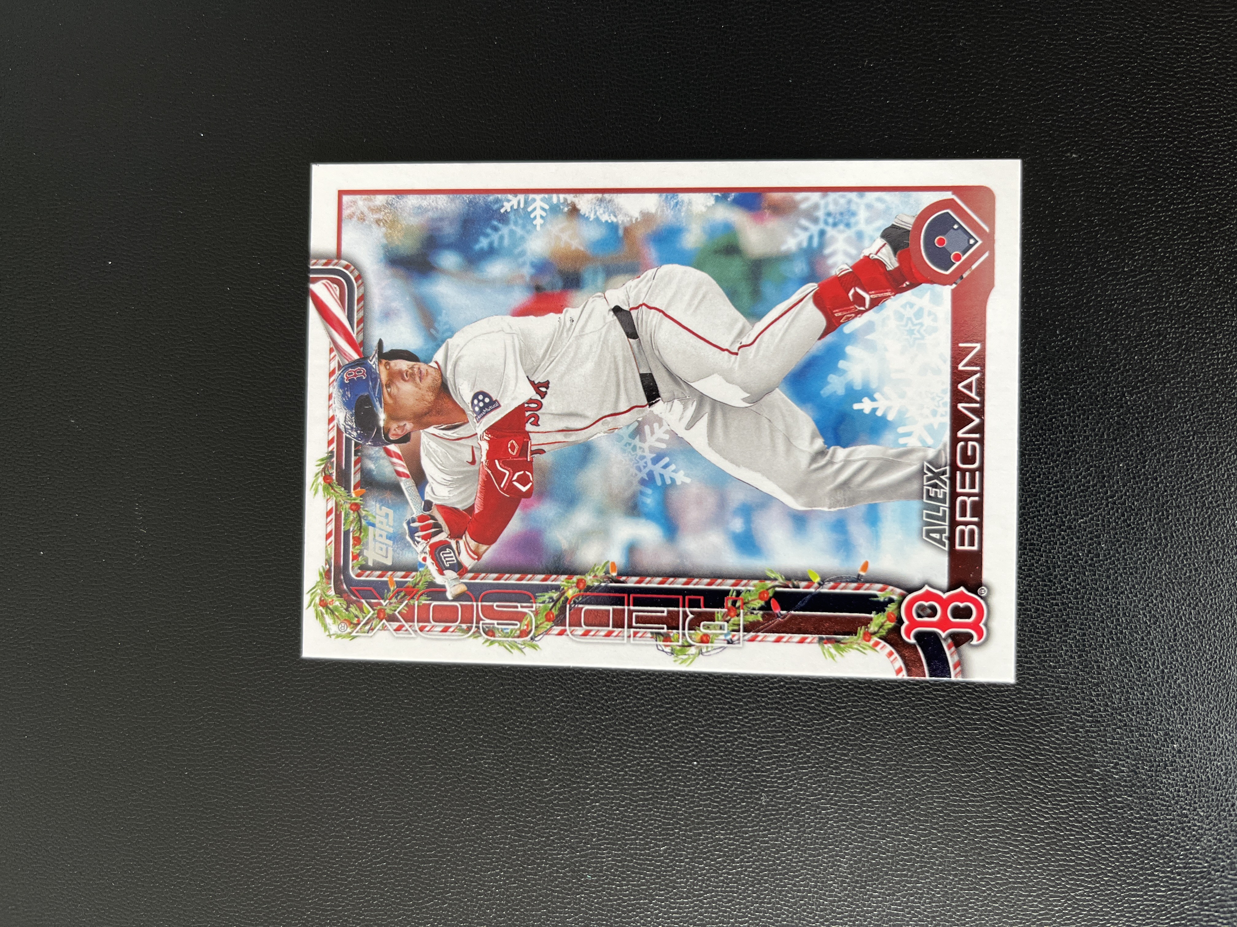 2025 Topps Holiday Alex Bregman 【禄卡拍卖】假日包 亚历克斯 布雷格曼 波士顿红袜 10.31-光头-Z08