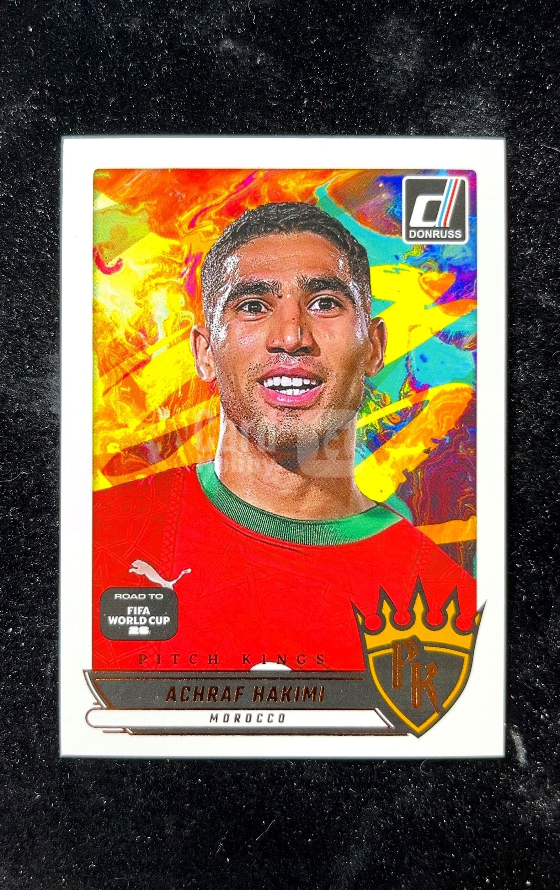 【小白1%代卖】2025-26 Donruss Pitch Kings Road to FIFA World Cup 26 世界杯 之路 Achraf Hakimi 阿什拉夫·哈基米 0623