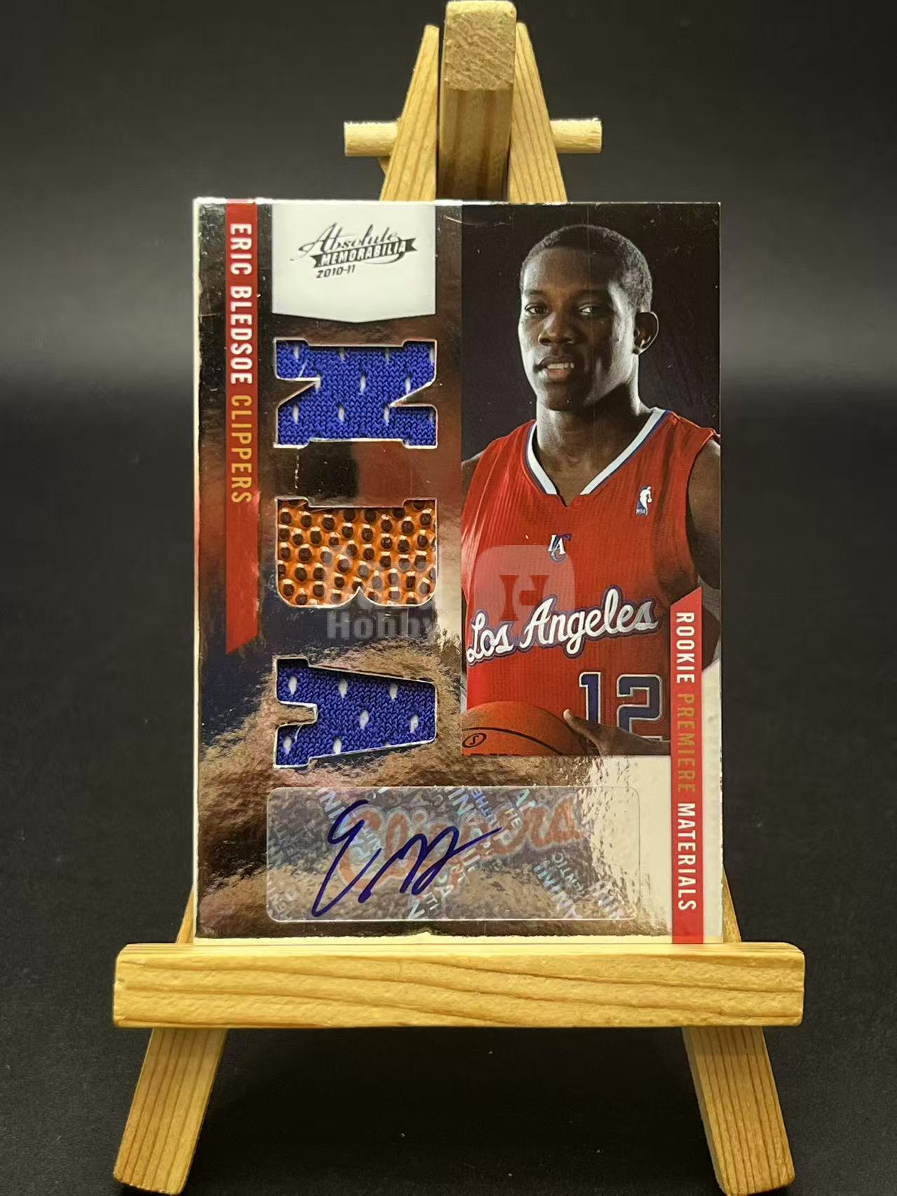 2011 【六六代卖】 Absolute Eric Bledsoe RC 布莱德索 快船 新秀 499编 签字 球衣 球皮 RJA 瑕疵如图(fsd01)