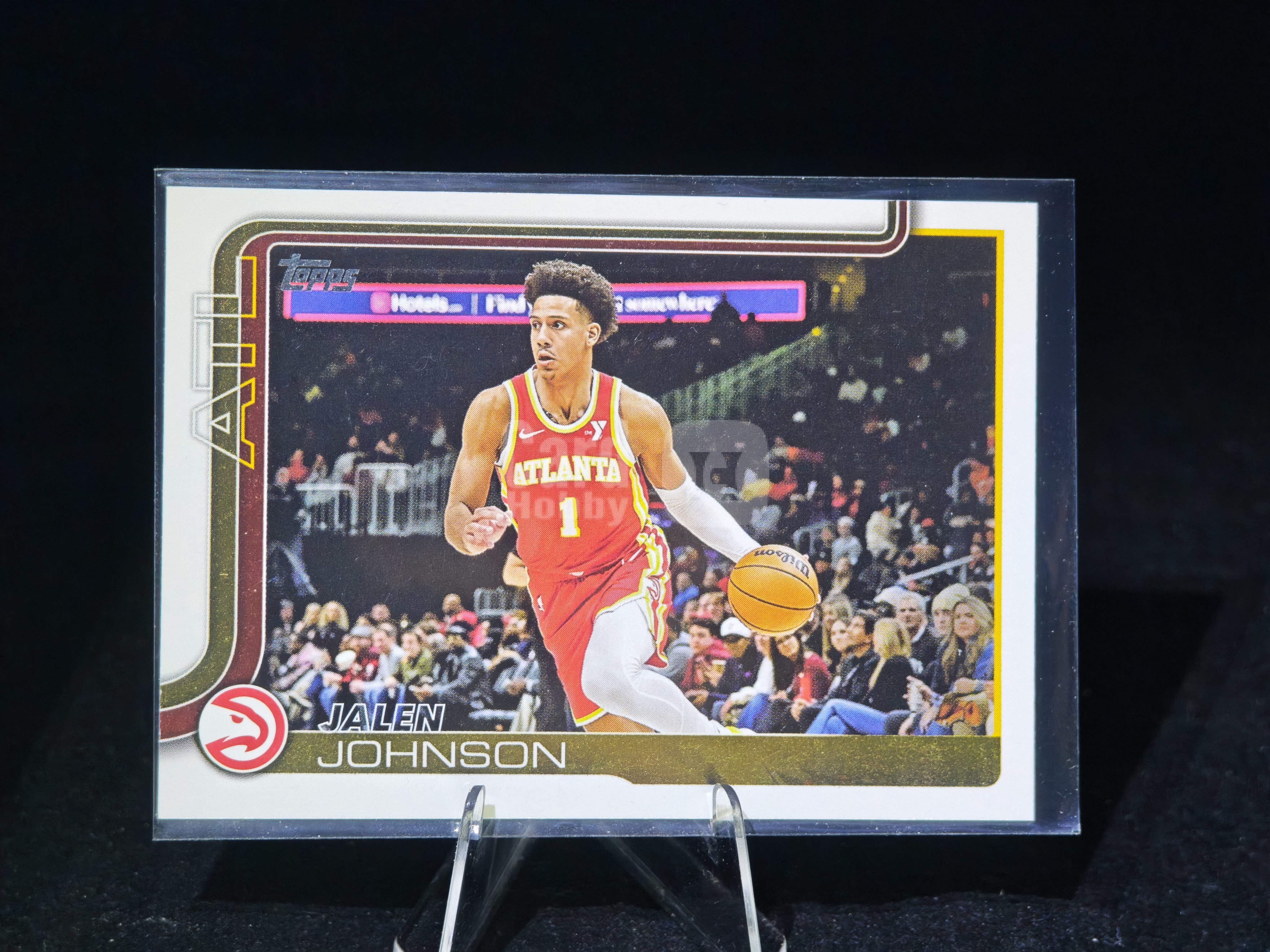 2025 Topps FLAGSHIP Jalen Johnson 旗舰 杰伦 约翰逊 卡品如图 篮球收藏卡 #65