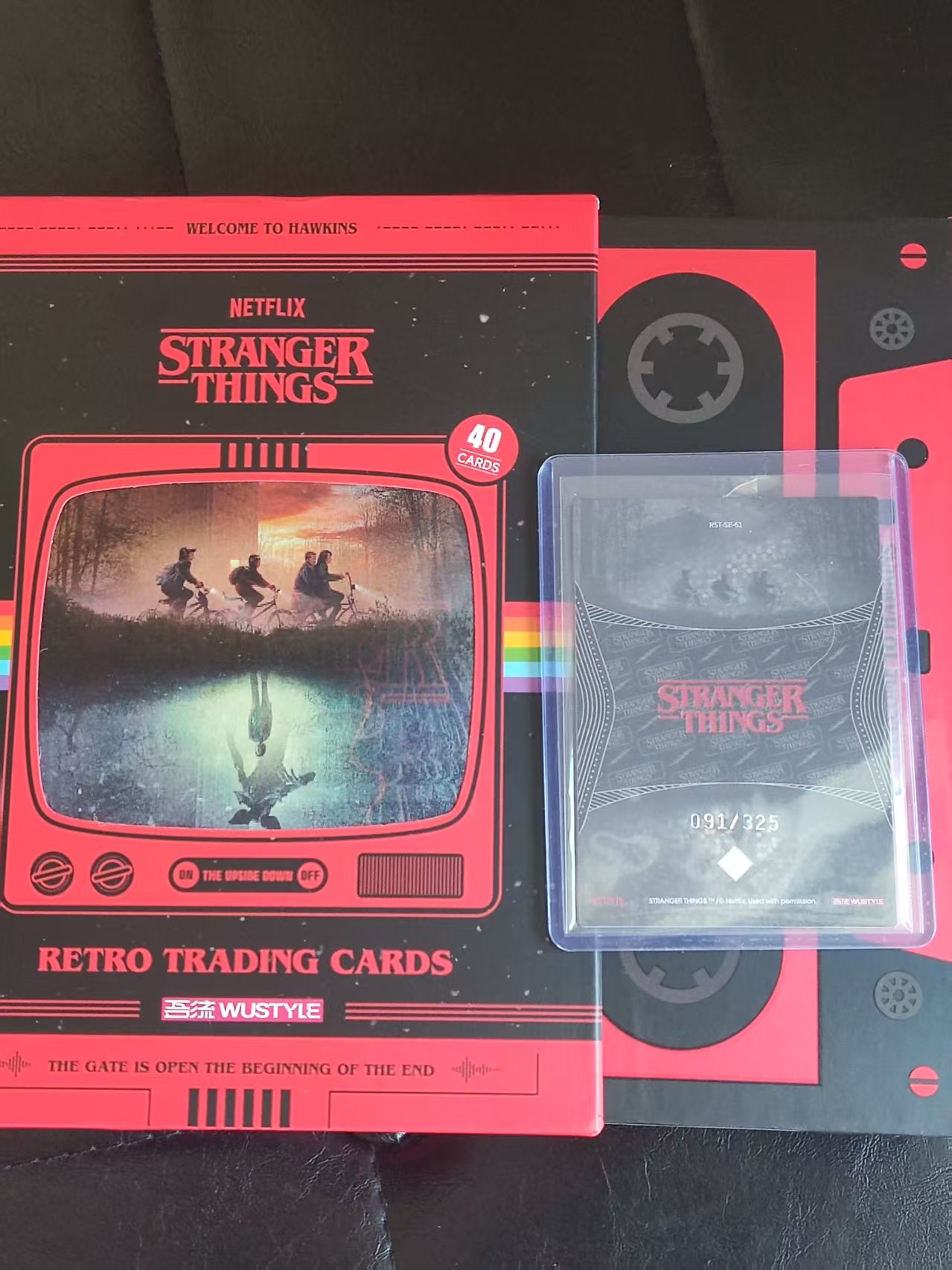 2026 吾流 怪奇物语 Stranger Things 325编 EXPLOSION特卡 热门 角色如图 吾流不凡 Wustyle Retro系列 实卡好看 收藏凑套 送光栅卡盒