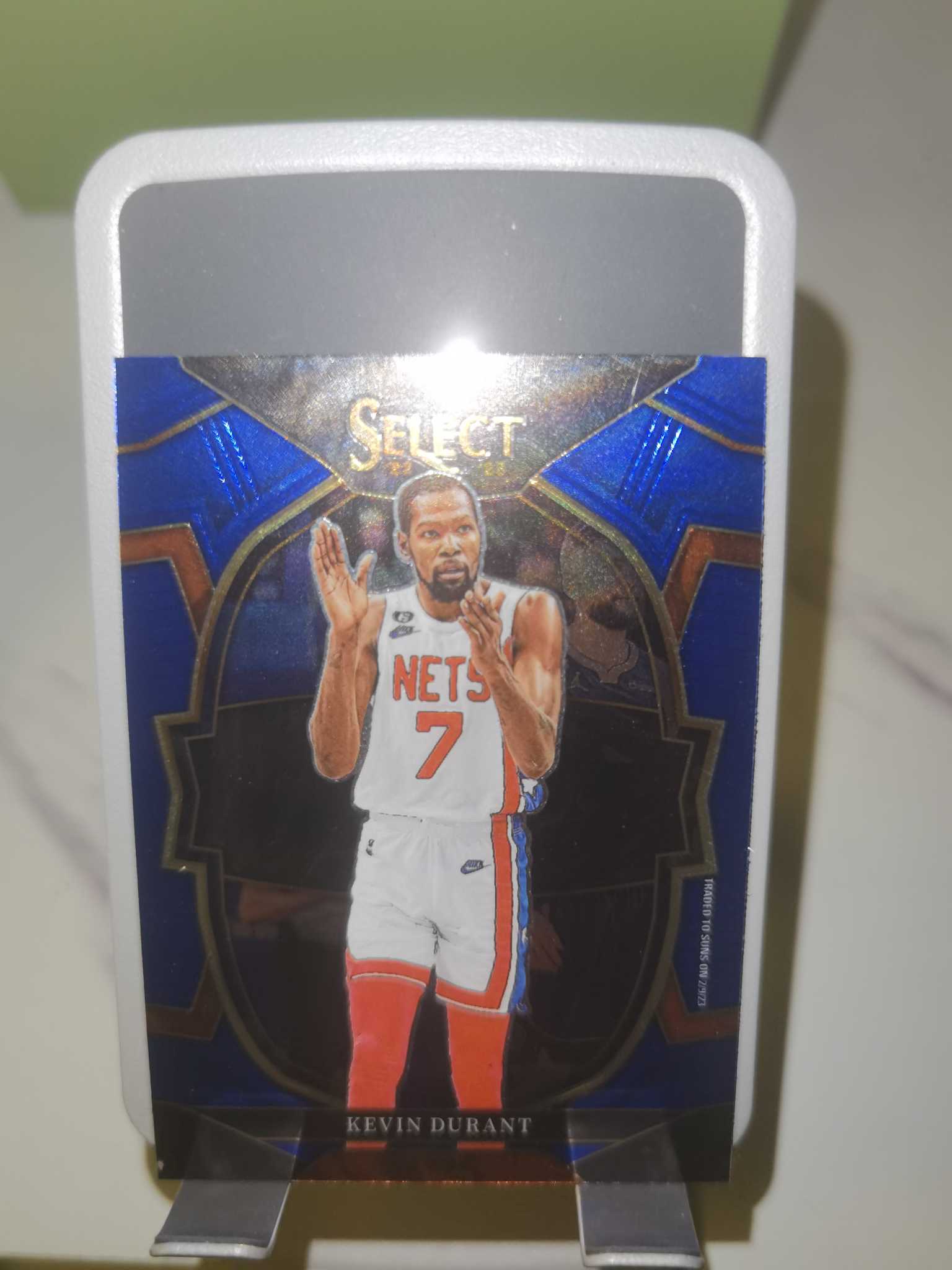 2022-23 Panini Select Kevin Durant 凯文杜兰特篮网死神蓝平行卡淘