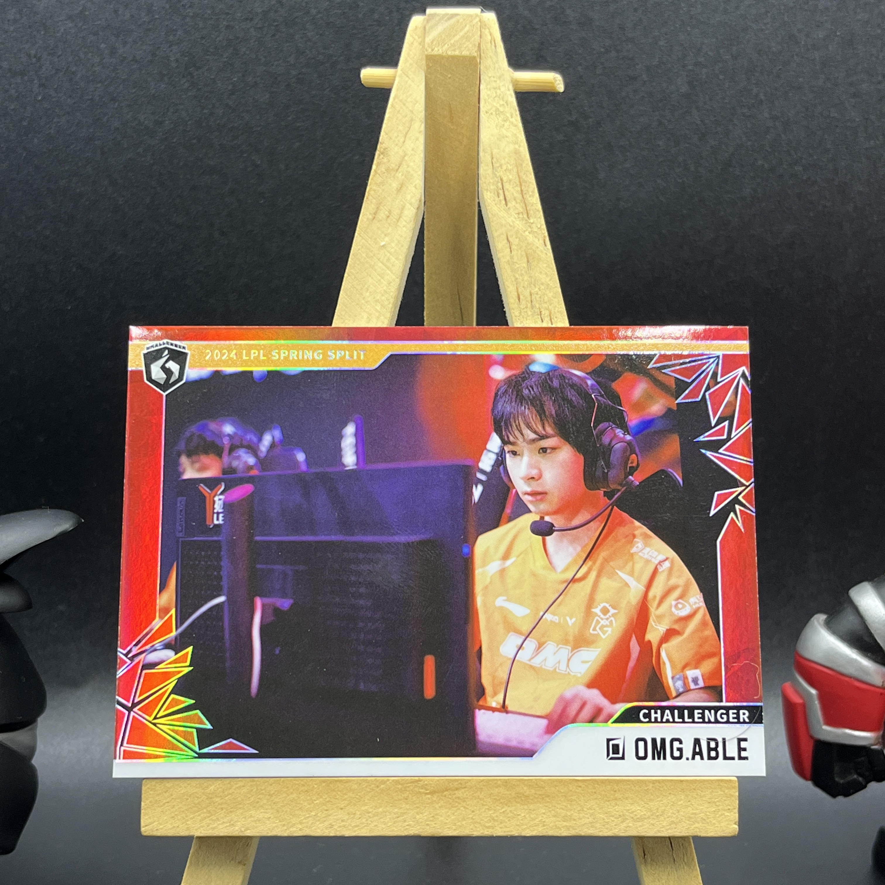 【KabuDa不累计】2024 Buffun 不凡玩品 英雄联盟 挑战者 LPL 选手卡 OMG Able 5编 红折 现场卡 东离