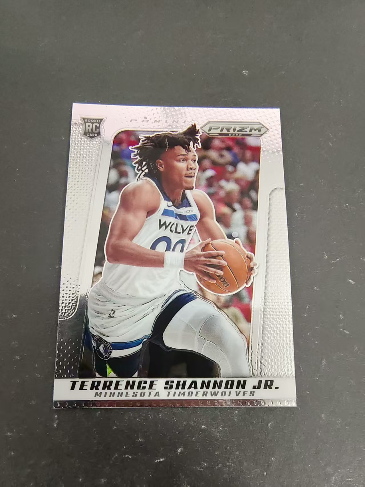 【可合并,不累计】2024-25 Panini Prizm Deca Terrence Shannon Jr. RC 森林狼 香农 PZ 划痕 边角瑕疵 #34