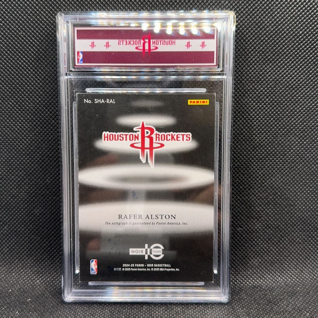 【Roseee代卖】2024-25 Panini Noir Rafer Alston 诺尔 拉夫 阿尔斯通 影子签字 卡签 99编 火箭 jeff