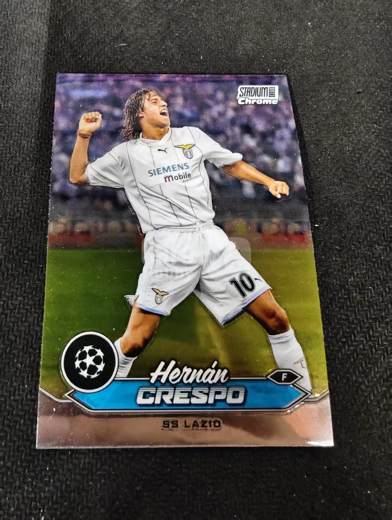 【可合并,不累计】2024 Topps Stadium Club Chrome Hernán Crespo 克雷斯波 拉齐奥 竞技场 欧冠 不保卡品 介意勿拍 #94