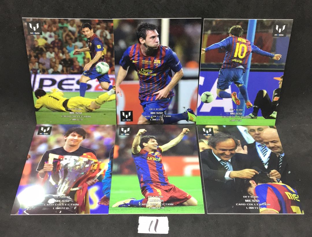 【DC拍卖】11.16 小科比 经典高端系列LOT6 ICONS OFFICIAL MESSI CARD COLLECTION 世界杯冠军阿根廷核心领袖 传奇巨星 莱昂内尔 梅西 凑套必备
