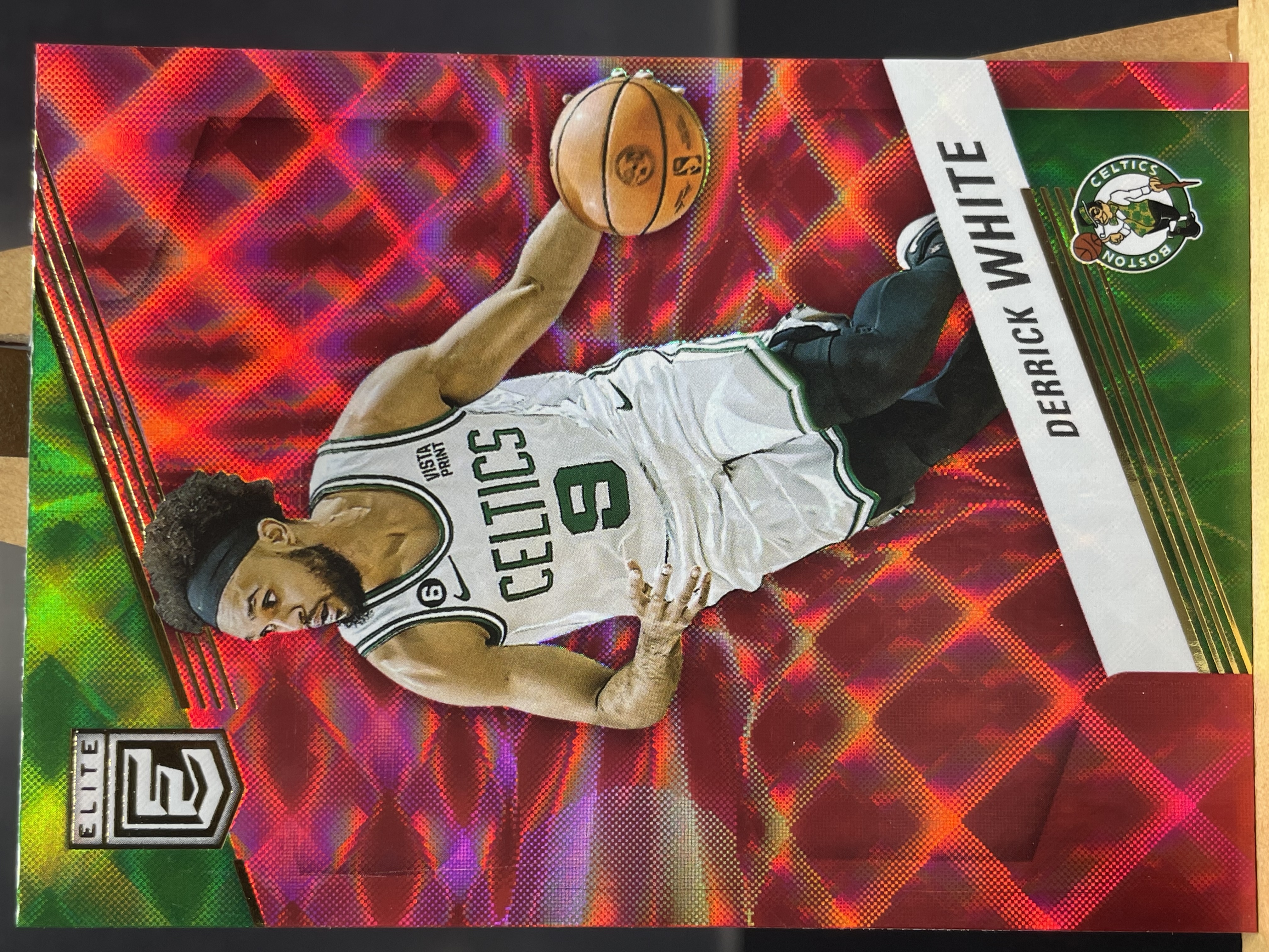 (T1) 2022-23 PANINI DUNRUSS 折射 德里克 怀特 凯尔特人  近期大热球星  收藏凑套必备 卡品如图 ！！！