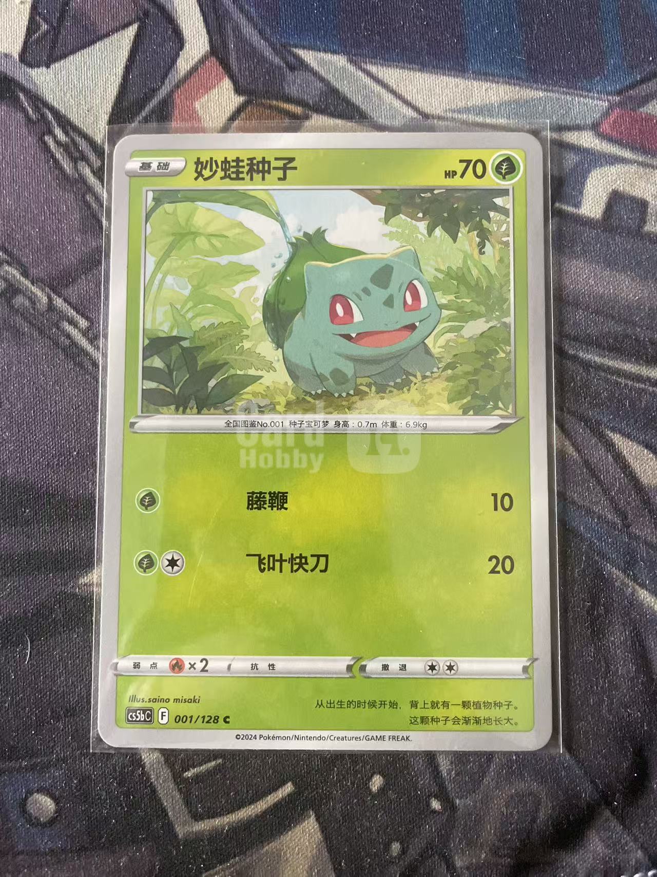 2024 Pokemon TCG 1 妙蛙种子 chs 宝可梦 简中 木水拍卖 204