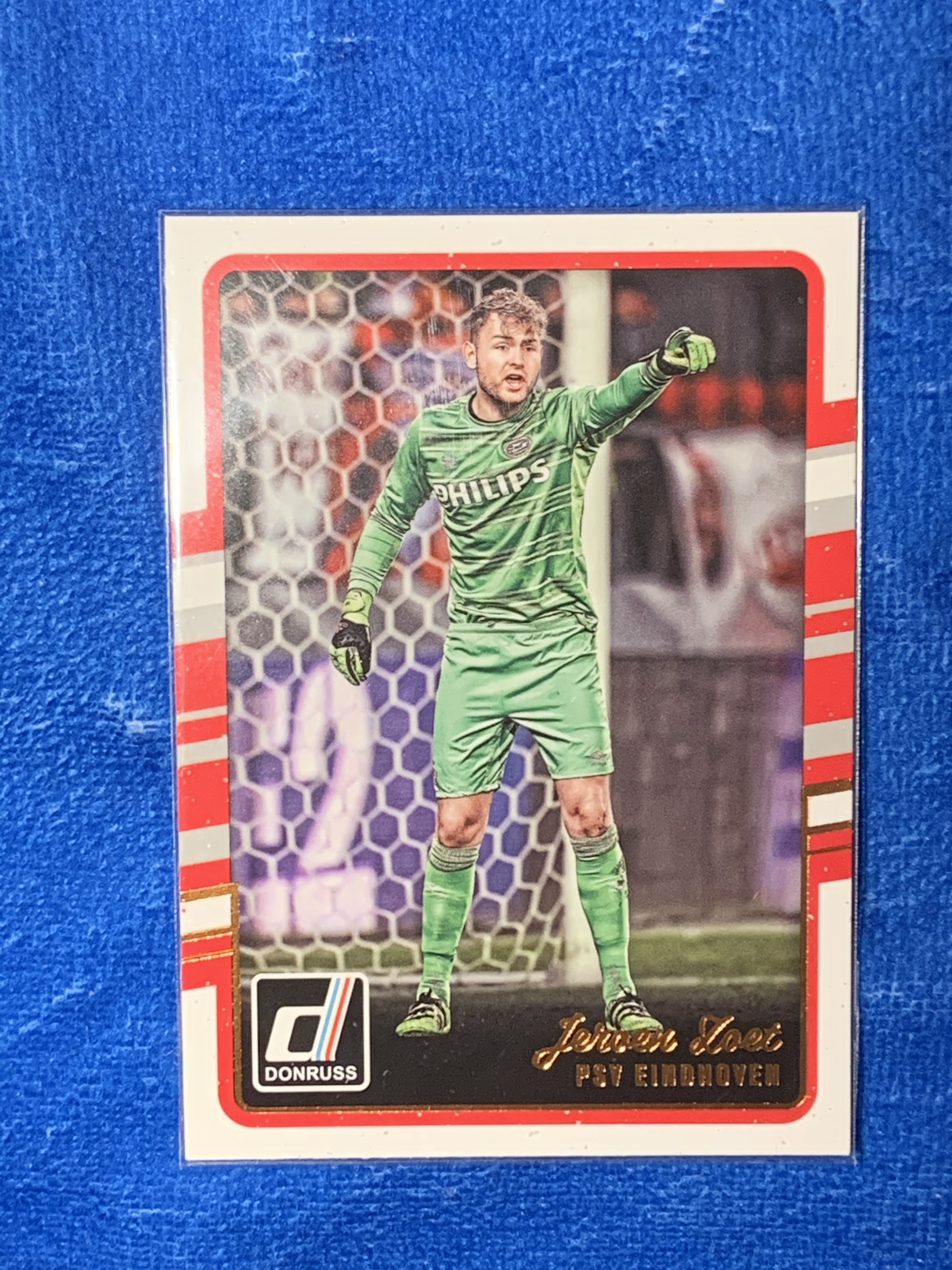 2016-17 Panini Donruss Jeroen Zoet 帕尼尼 PSV埃因霍温 佐特 荷兰国门Holland 斯佩奇亚Spezia 阿尔克马尔Alkmaar 不保卡品