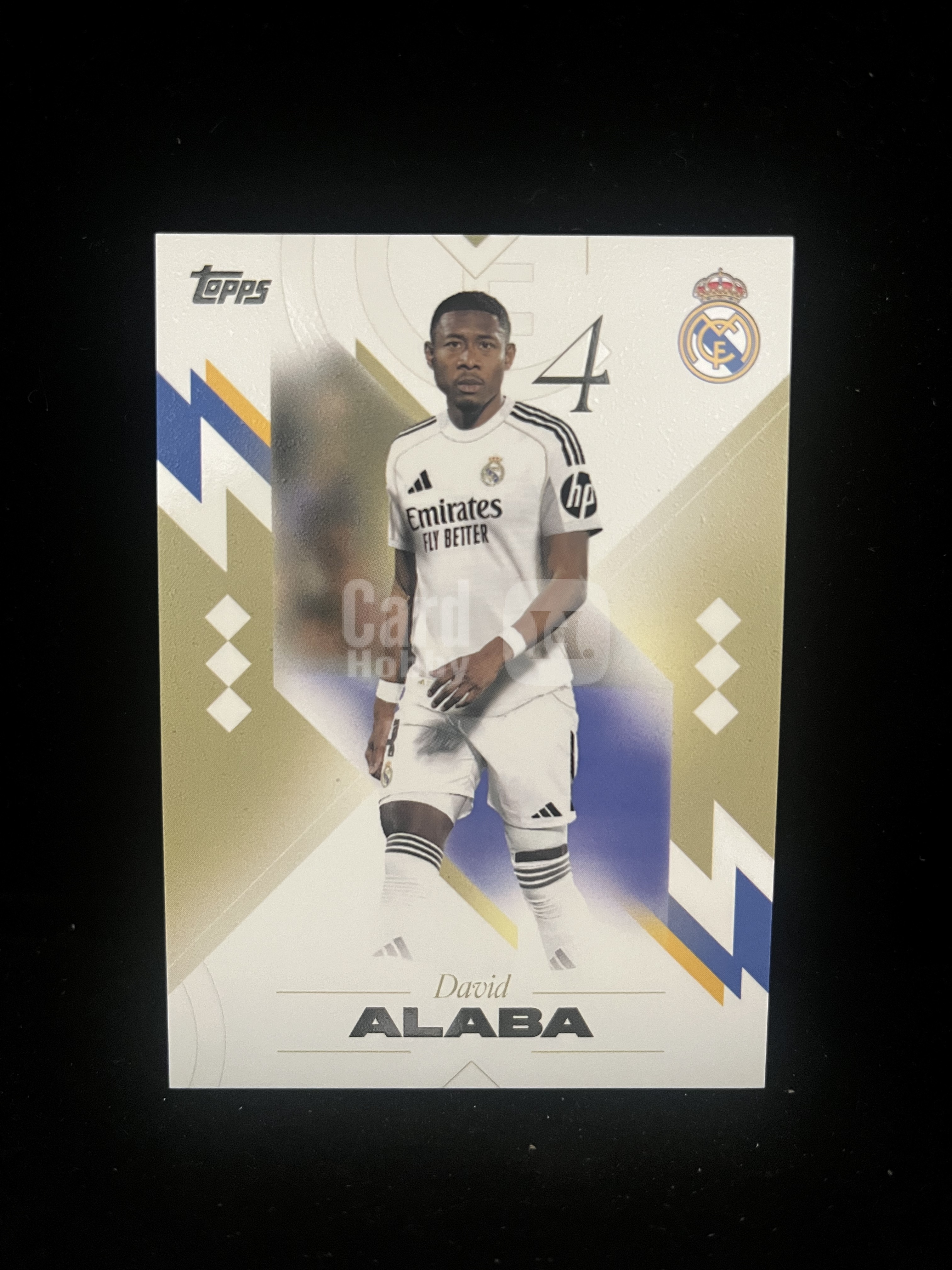 免费代拍 2024 Topps Real Madrid Team Set 西甲 阿拉巴 David Alaba 卡品如图#F058