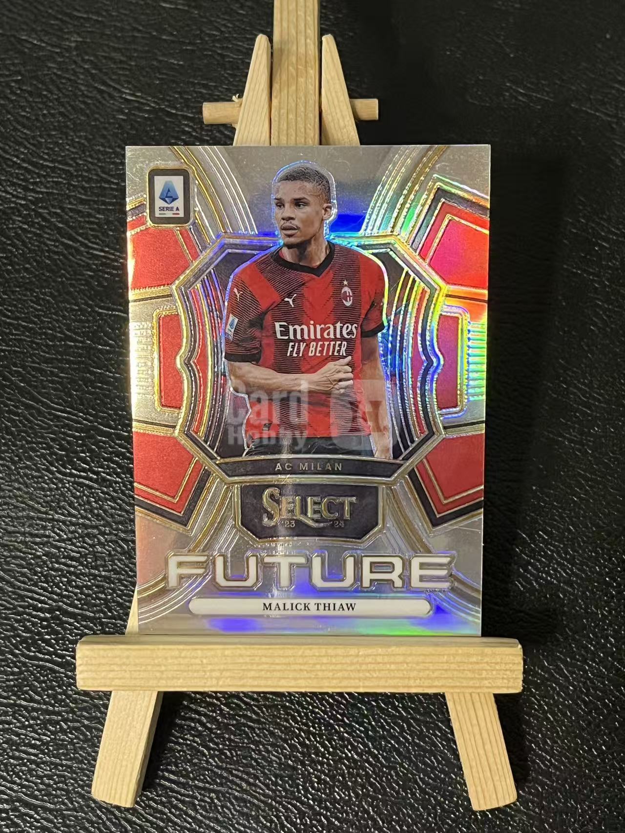 2023-24 Panini Select malick thiaw 佳夫 特卡 AC米兰 银折 实卡精美 卡品如图 LA-2
