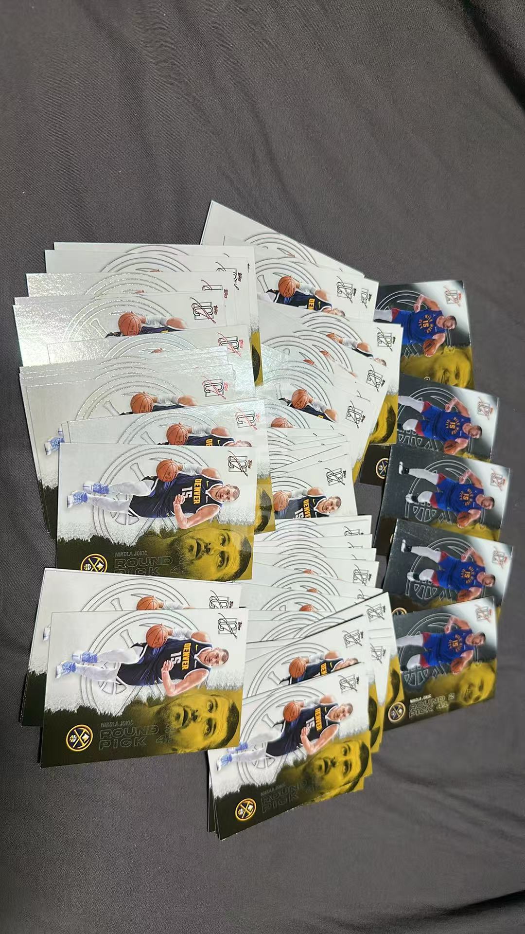 2026 Topps Signature Class Nikola Jokic 【小猪包代卖】约基奇 chrome+ base 50张 lot 元年 凑套 冰山
