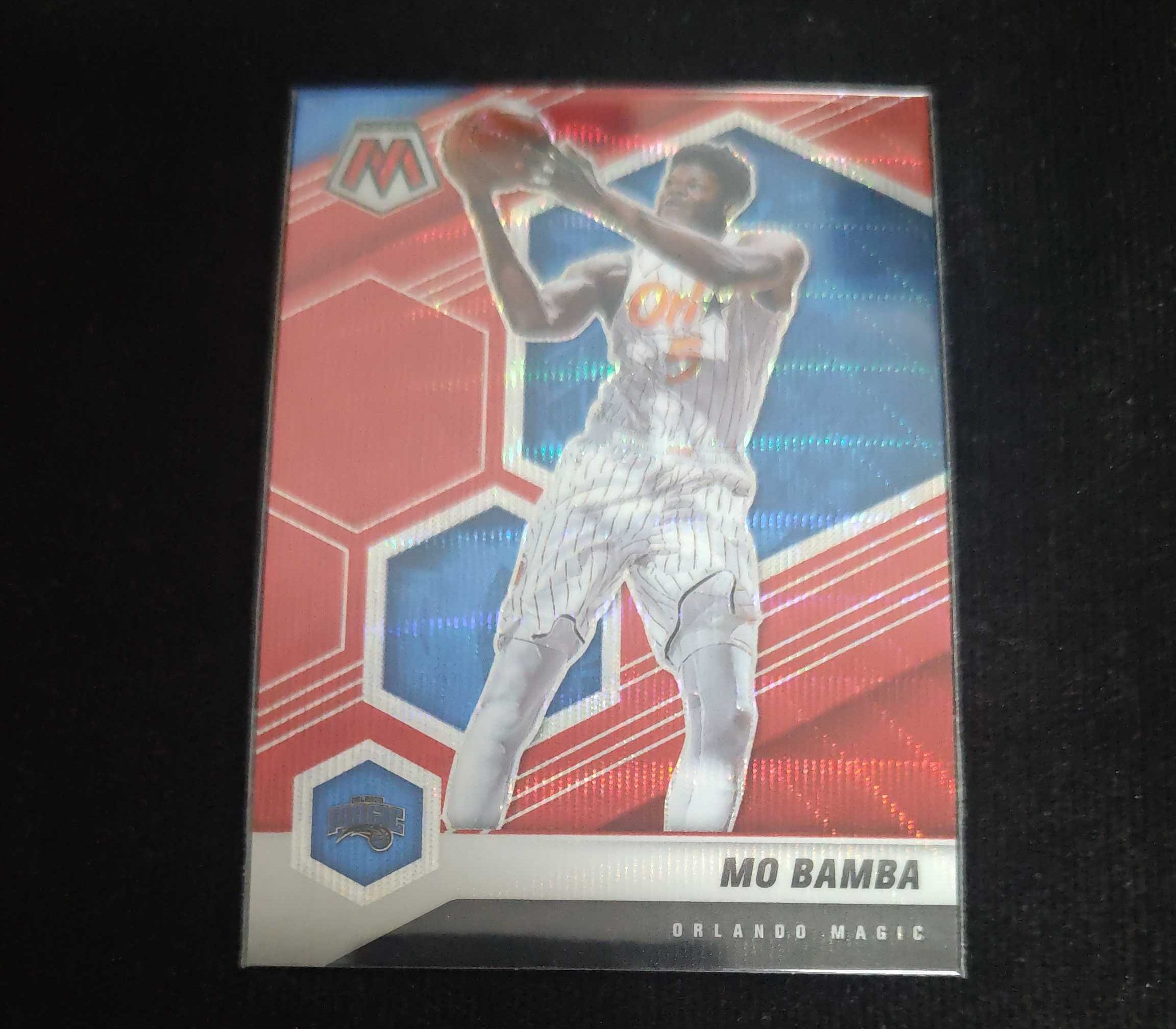 2020-21 Panini Mosaic Mo Bamba 馬賽克 班巴 魔術 紅波紋折 折射