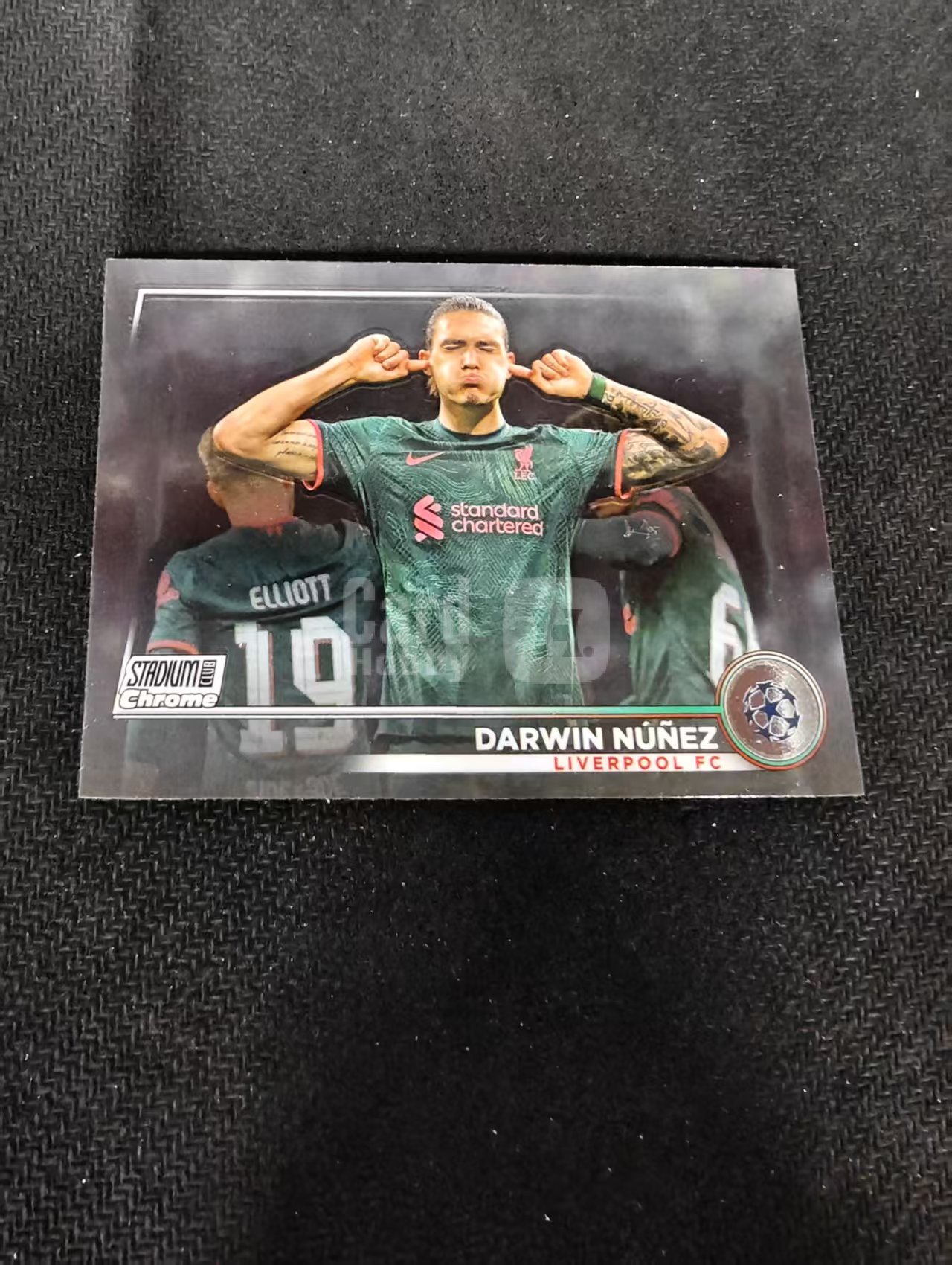 【可合并,不累计】2023 Topps Stadium Club Chrome Darwin Nunez 努涅斯 利物浦 欧冠 竞技场 不保卡品 介意勿拍 #53
