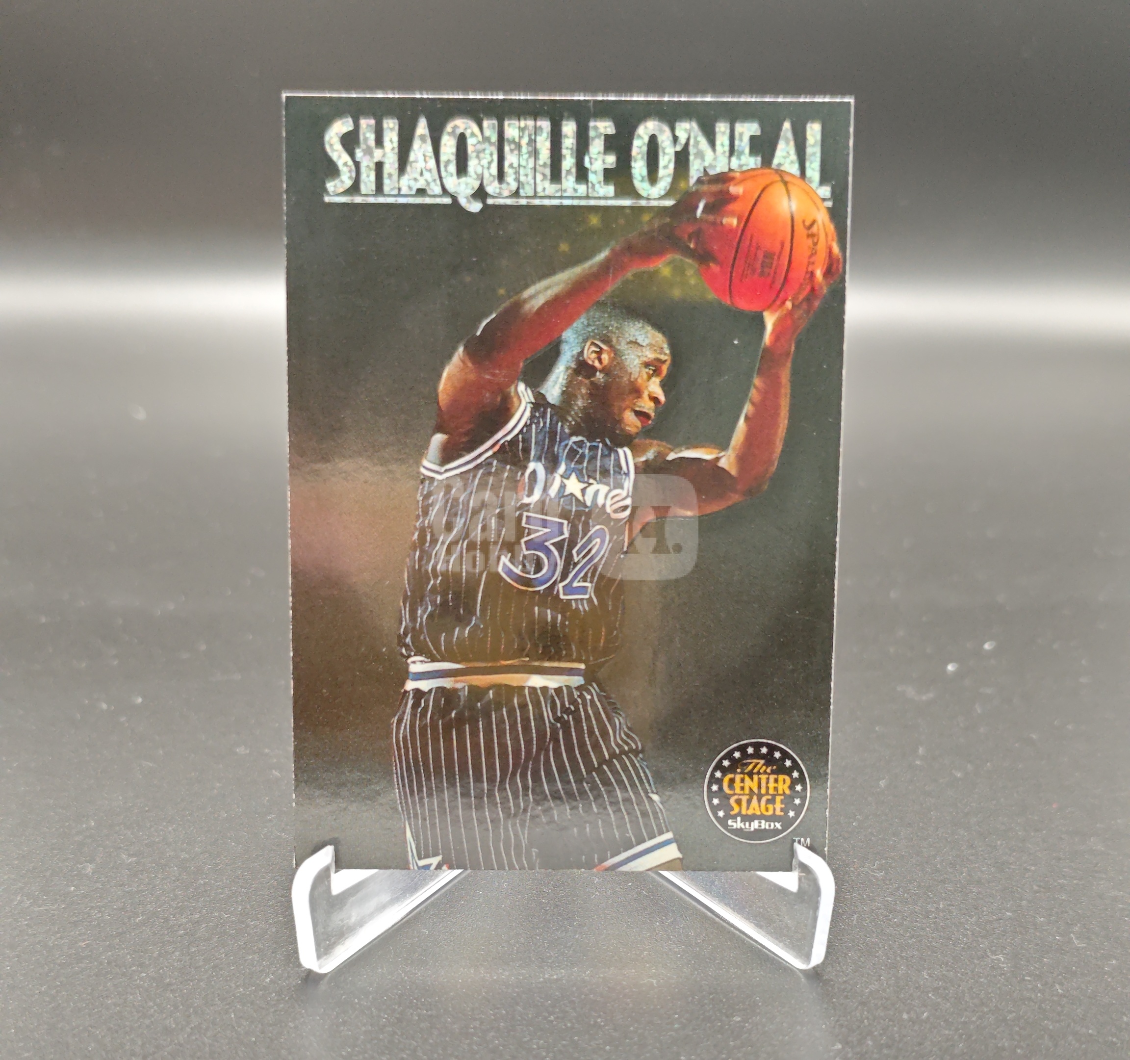 1993 SkyBox Center Stage Shaquille Oneal 沙奎尔 奥尼尔 鲨鱼 SHAQ 奥兰多魔术 卡品如图