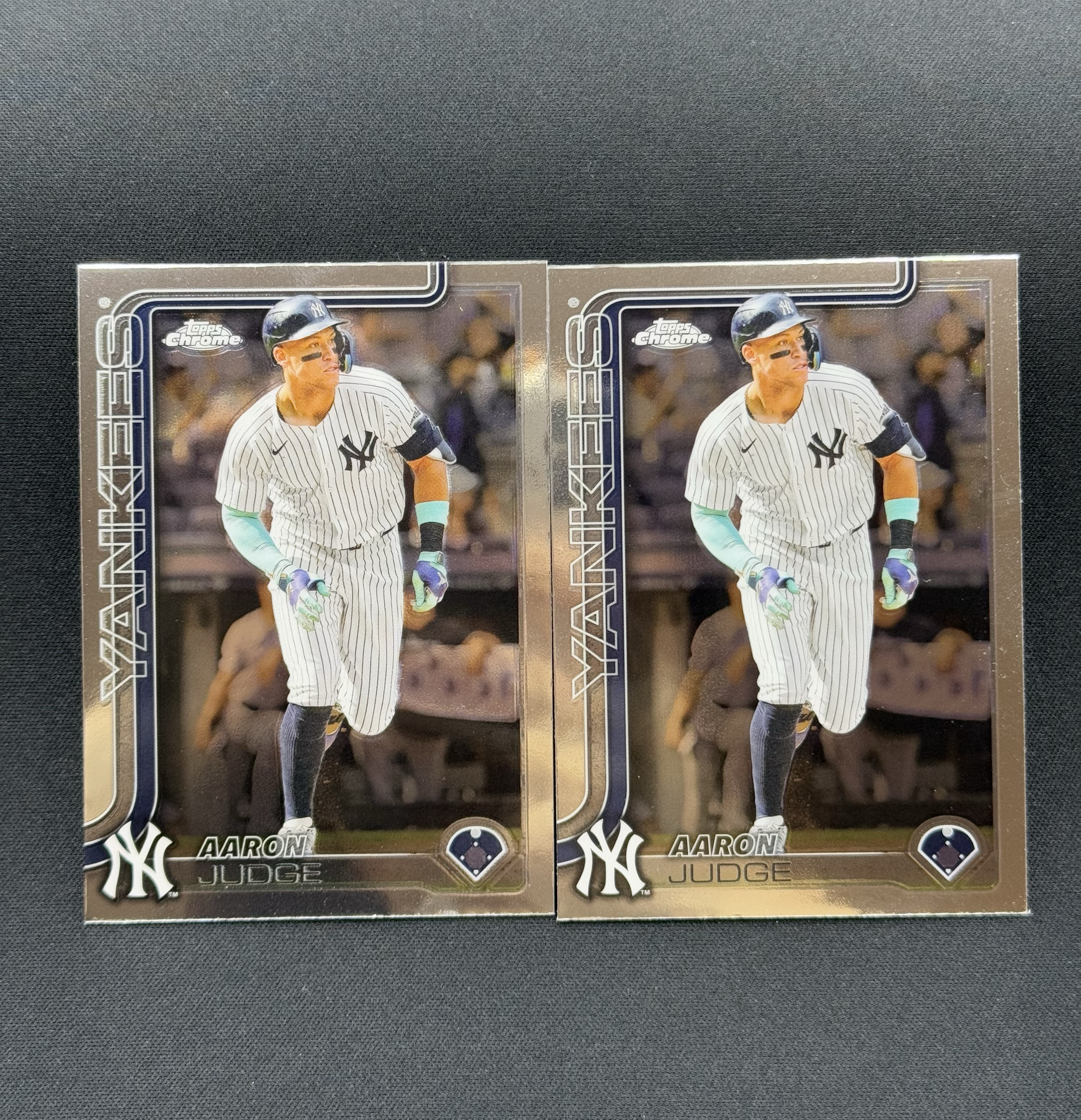2024-25 Topps Chrome Aaron Judge 【小贝代拍】棒球 Tc 洋基 阿隆 贾奇 MLB MVP 回购 20美刀/张 base 卡品如图 拍前看描述 Nova