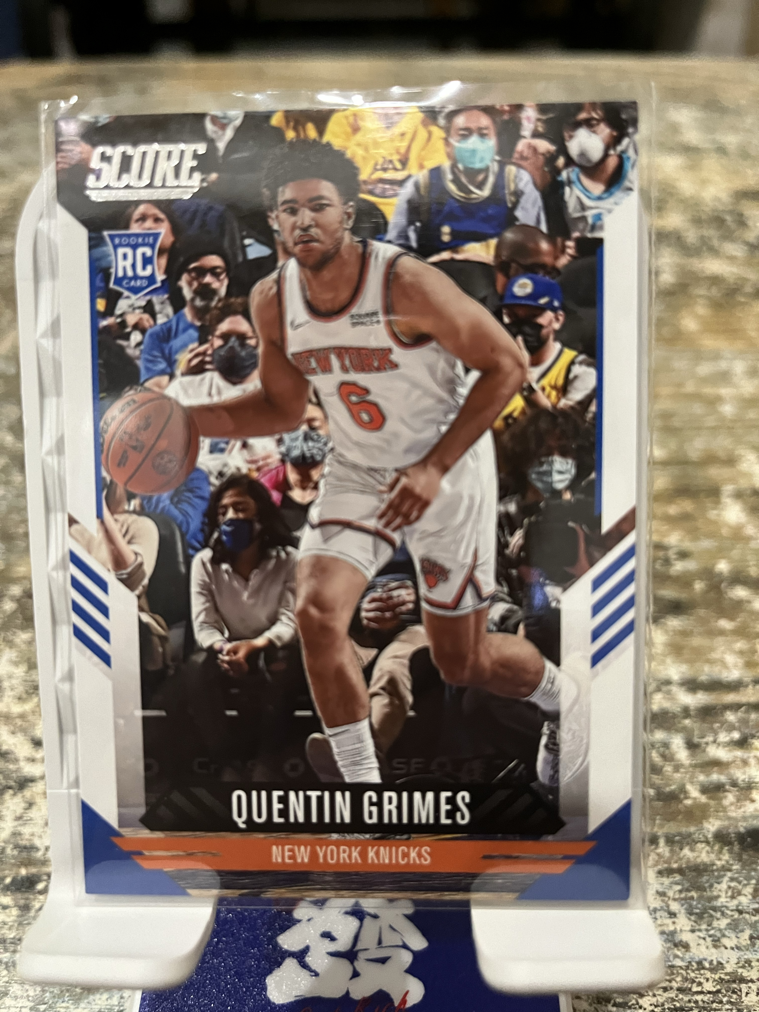 A5 2021-22 panini chronicles quentin grimes 编年史 尼克斯 格拉姆斯 新秀 rc 特卡 