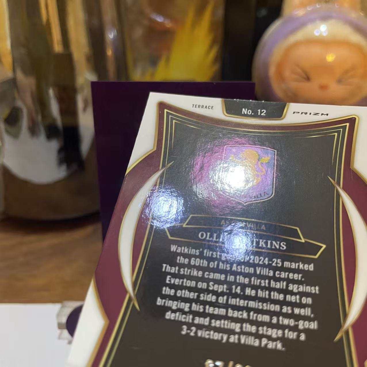 2025 Panini Select Ollie Watkins 【seven拍卖】西汉姆联 瓦特金斯 67/99 卡品如图 细节如图 roy