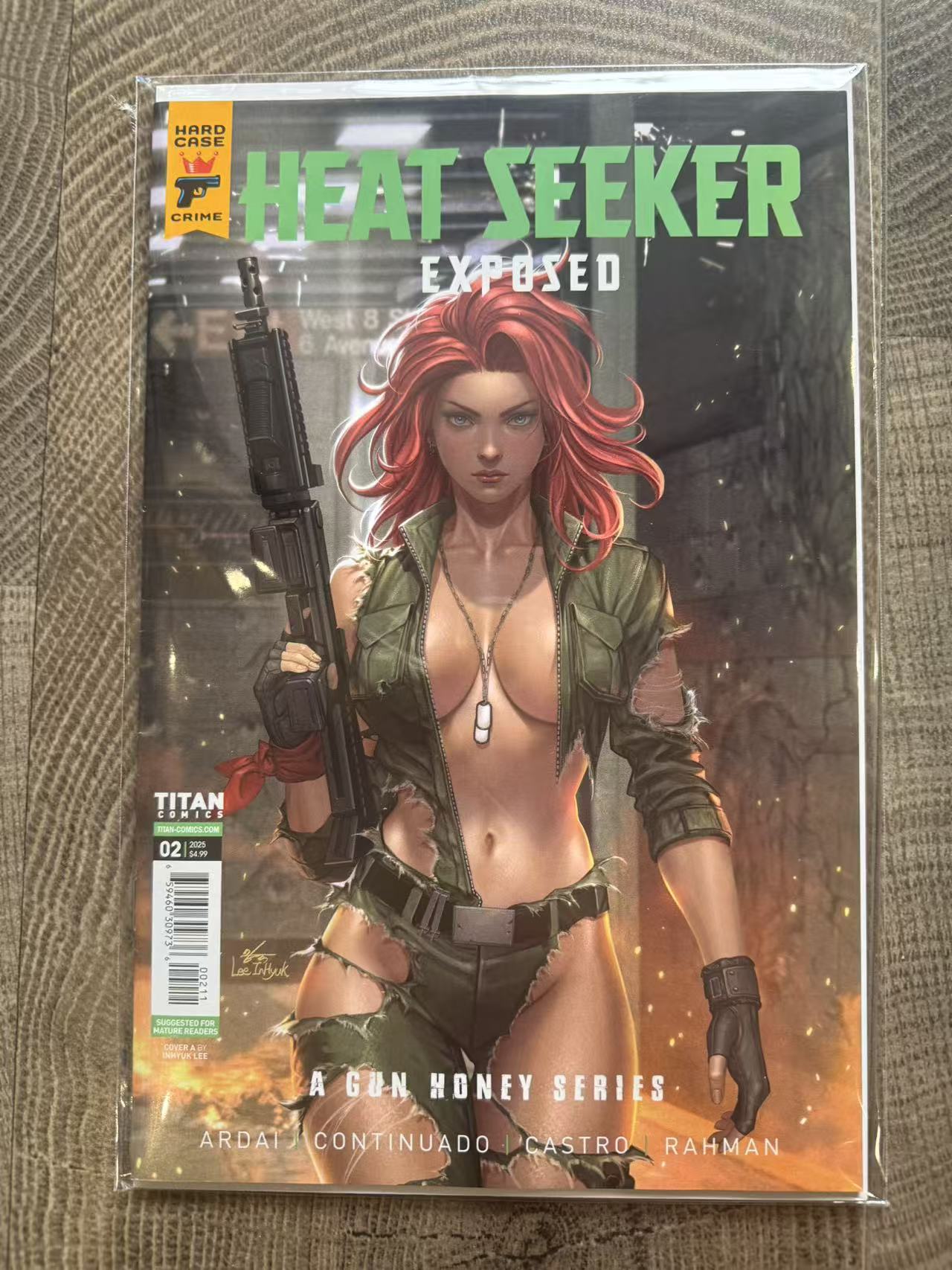 2025 Marvel 美漫 期刊杂志 独立漫画 Heat Seeker 剪刀李 官方漫画 美漫期刊 杂志书刊 变体、贸易、小标 带膜带背板