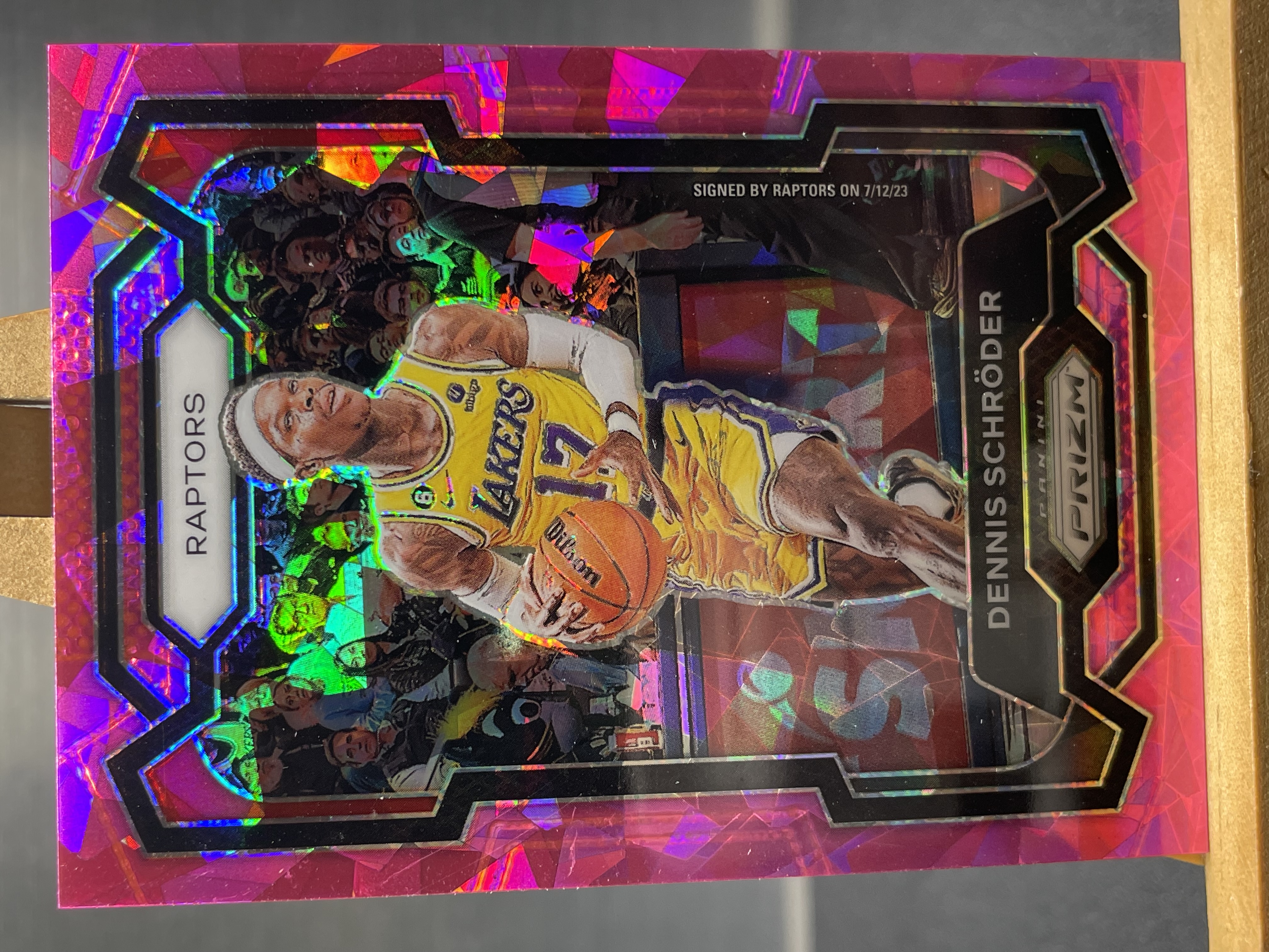 (B4) 2023-24 PANINI PRIZM 粉碎冰 丹尼斯 施罗德  猛龙 近期大热球星  收藏凑套必备 卡品如图 ！！！