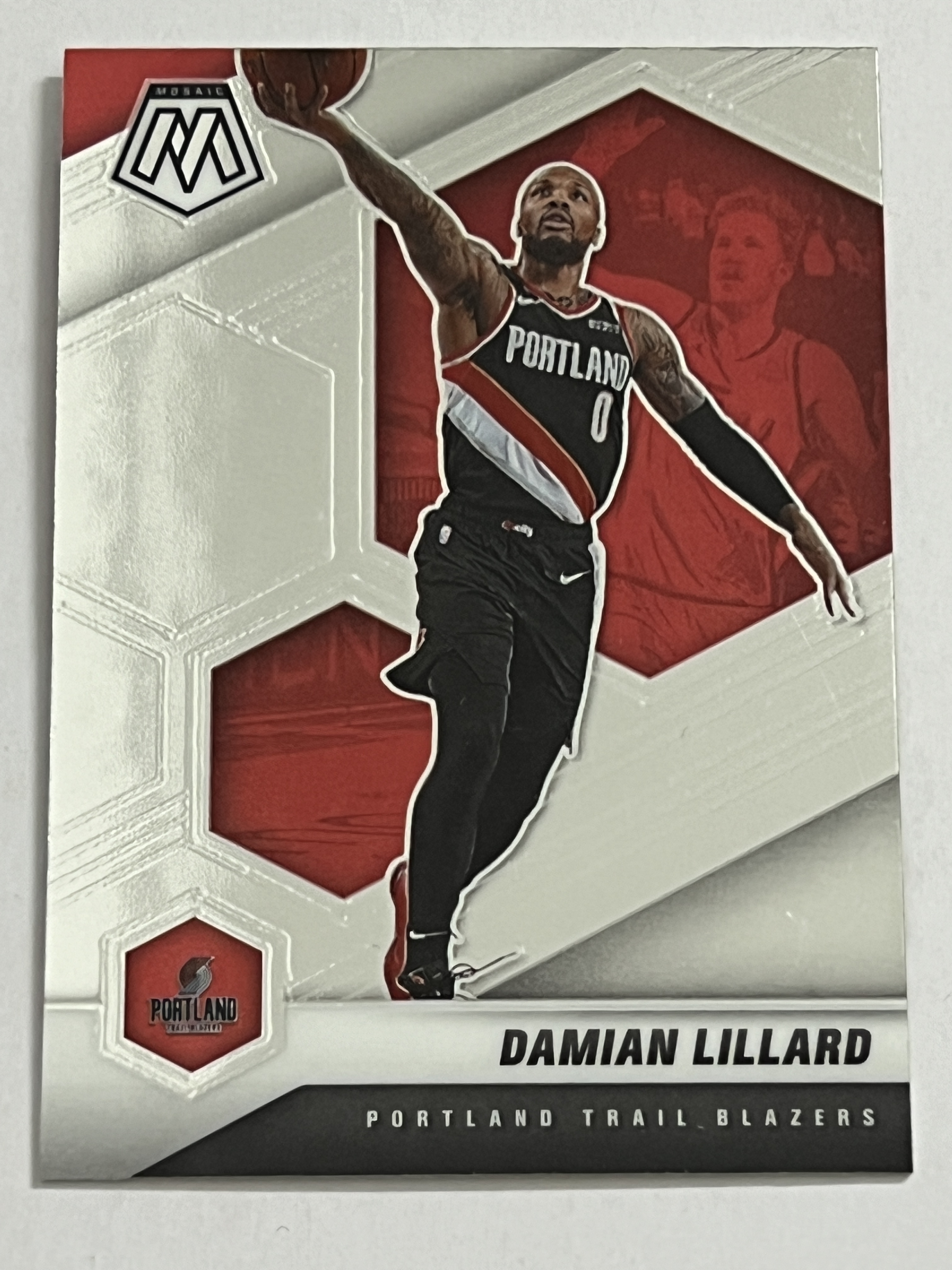 2020-21 Panini Mosaic Damian Lillard 达米安 利拉德 开拓者队 热门球星 收藏必备 实卡精美 #93