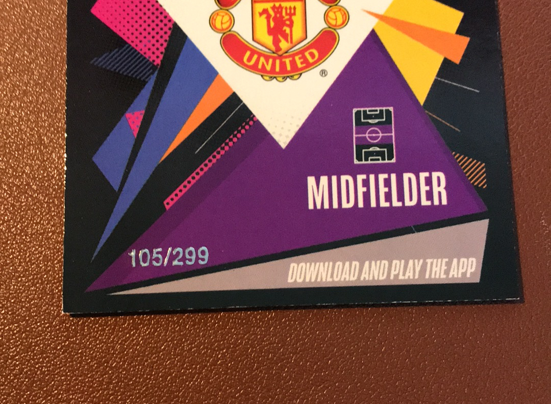 2021-22 Topps Match Attax Bruno Fernandes B费 299编 罕见 卡品如图 一天一快递不累计B432