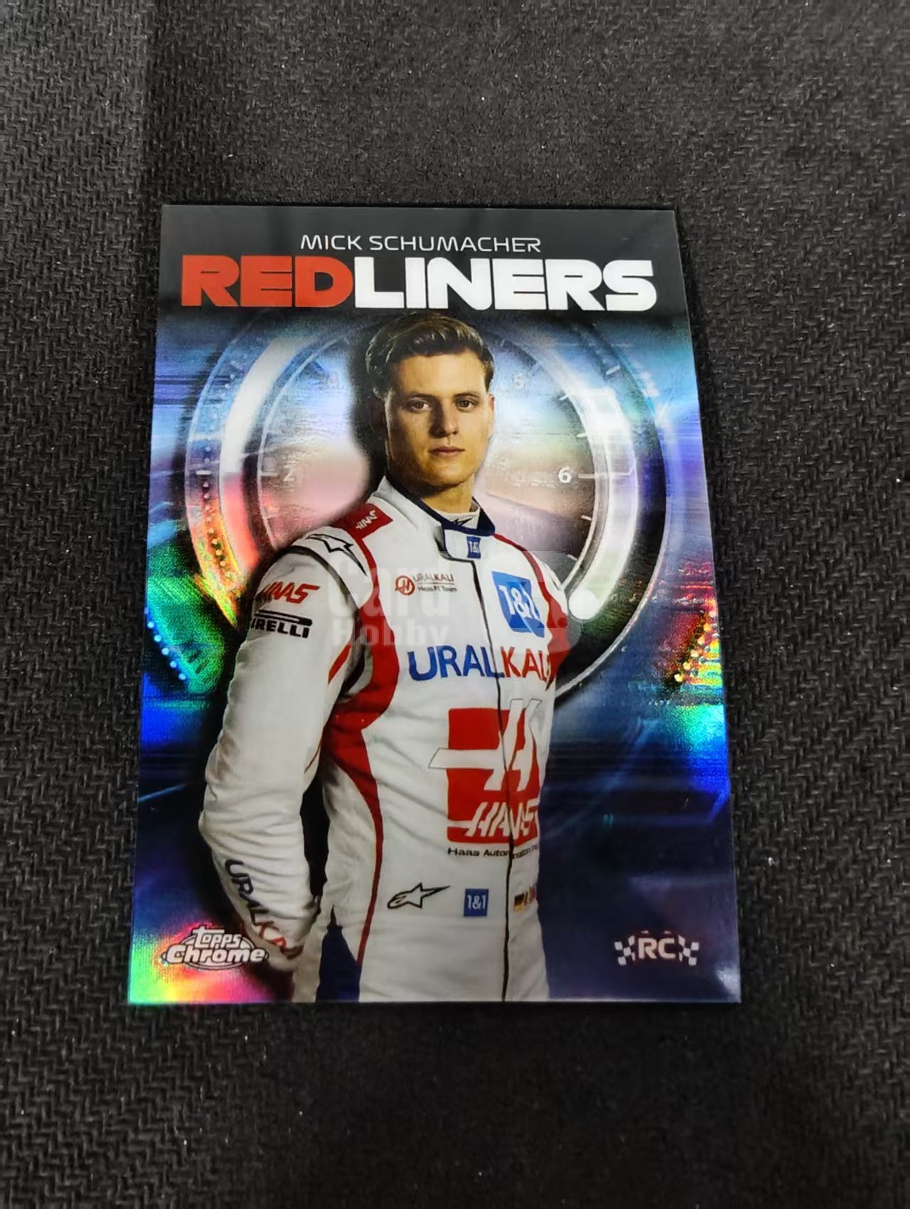 2021 Topps Chrome Mick Schumacher RC F1 米克 舒马赫 哈斯车队 Red Liners 折射 银折 边角瑕疵 #10
