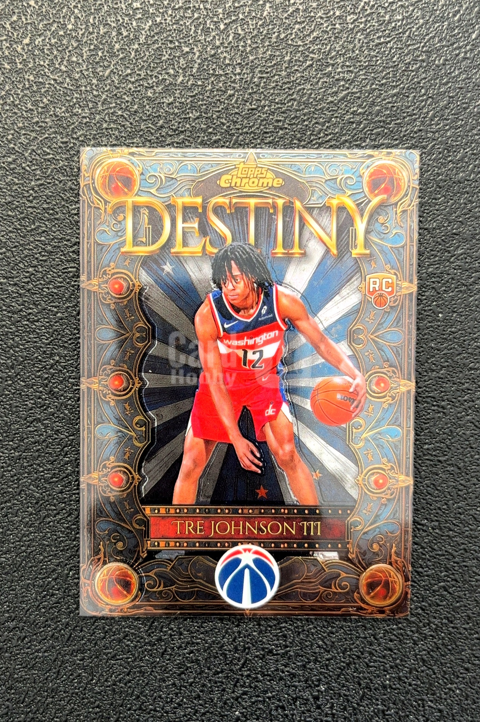 【岛屿拍卖】2025 Topps Destiny RC 新秀 Tre Johnson III 特雷·约翰逊三世 新秀 RC 卡品如图 高价值 #0-6 Washington 0012#325