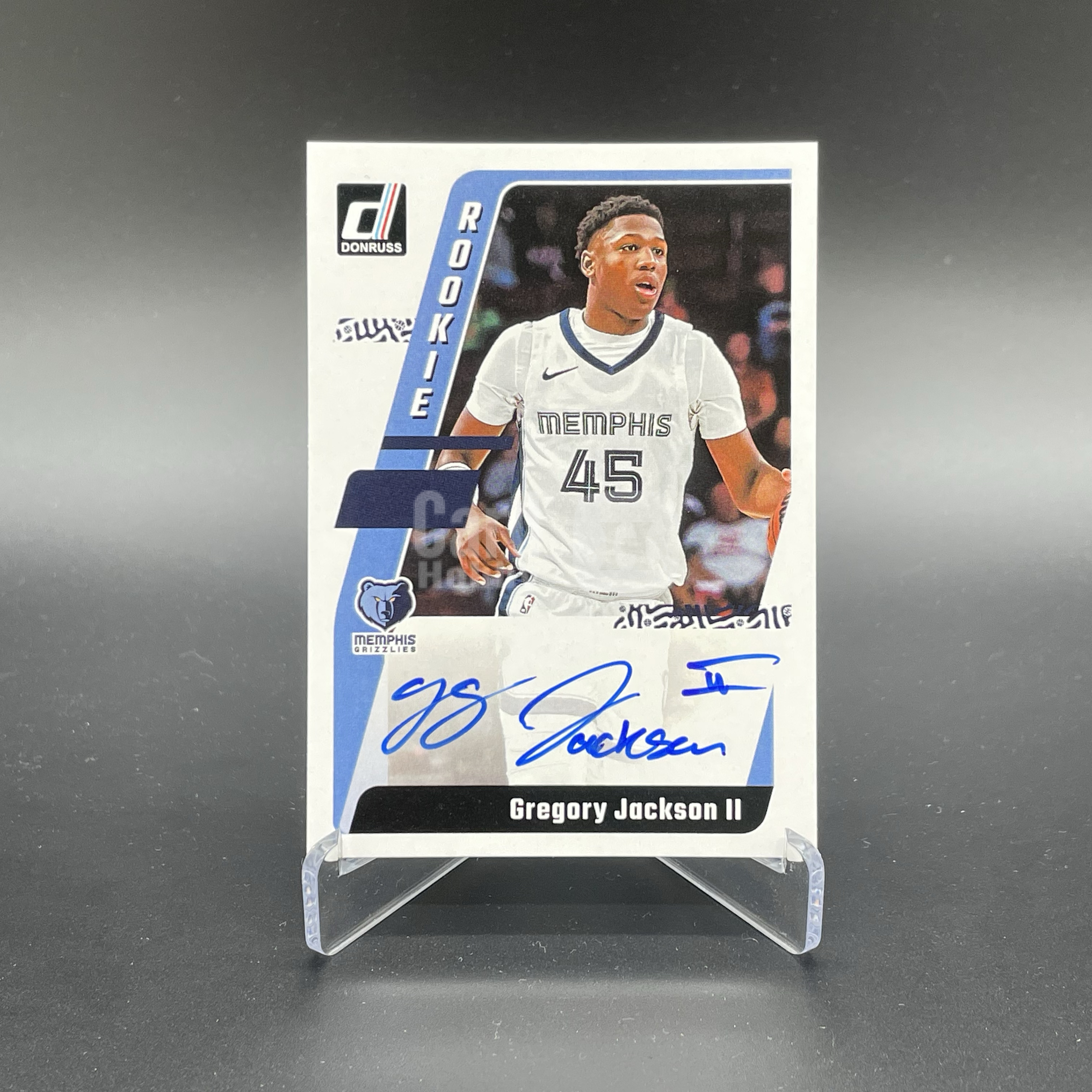 2023-24 Panini Donruss G.G. Jackson RC 杜蕾斯 灰熊 新秀 GG 杰克逊 签字 卡签 明日签 全名签 Next Day 最有价的版本 投资佳品 品墨如图 阿岳
