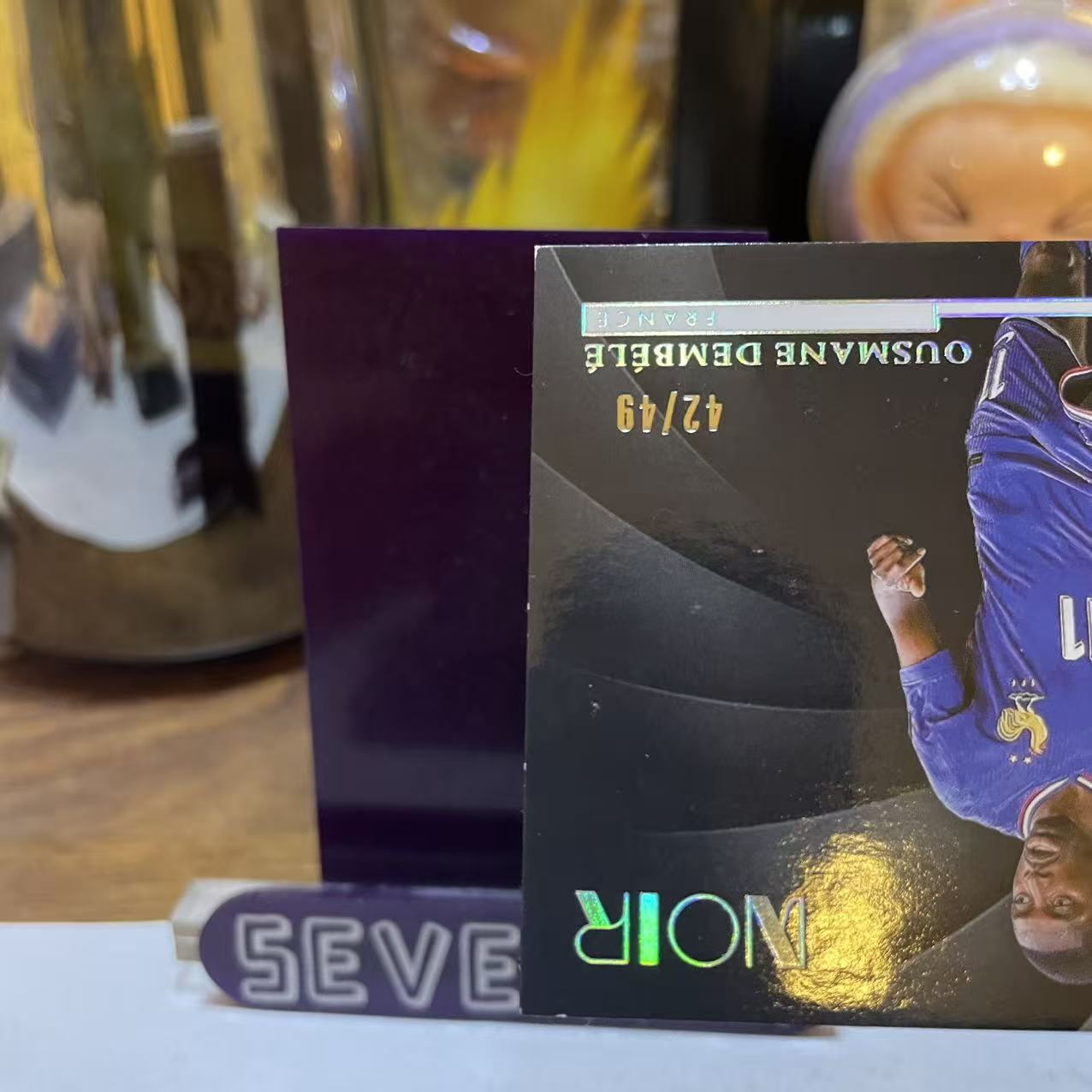 2024 Panini Noir Ousmane Dembélé 【seven拍卖】诺尔 法国 登贝莱 42/49 卡品如图 细节如图 程昊