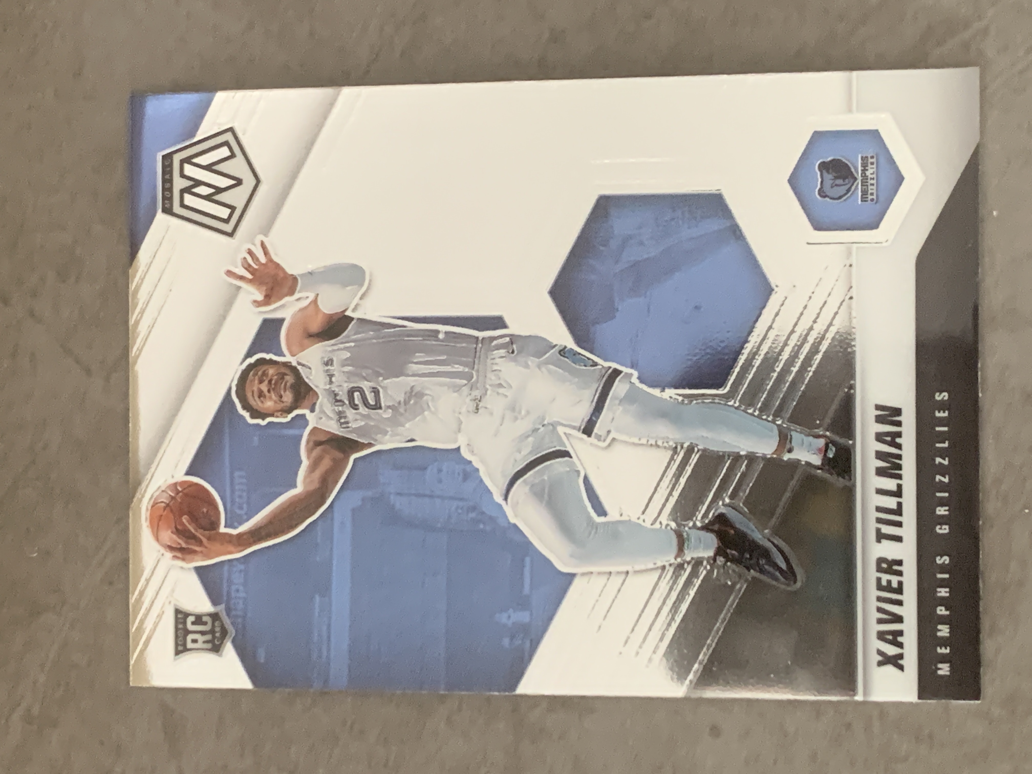 (S1) 2020-21 PANINI 马赛克 BASE 新秀RC 泽维尔 蒂尔曼  灰熊  近期大热球星  收藏必备 卡品如图  ! ! !