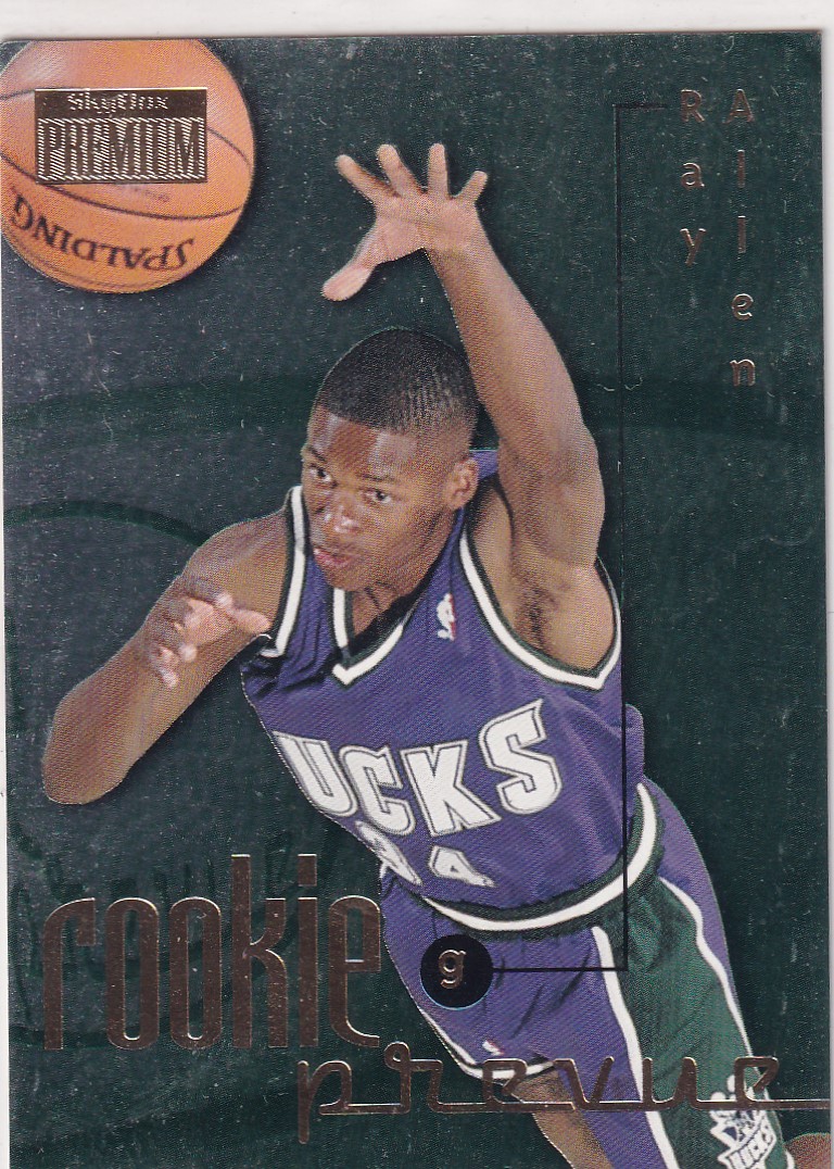 【thebighit】不累计TTB.96-97 SkyBox Premium 雷阿伦 新秀 RC 特卡 老特 经典老卡