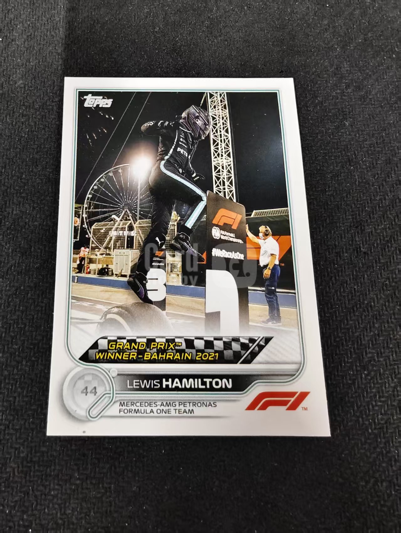 2022 Topps Chrome F1 Lewis Hamilton 刘易斯 汉密尔顿 AMG梅赛德斯奔驰 划痕 边角瑕疵 @151
