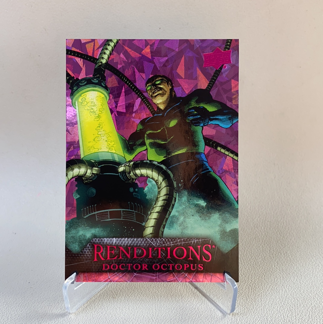 【弈卡代拍】2024 Upper Deck 漫威 Spider-man蜘蛛侠 演绎 人物特卡 紫碎冰折 章鱼博士 147/199编 品相如图 凑套必备 老总