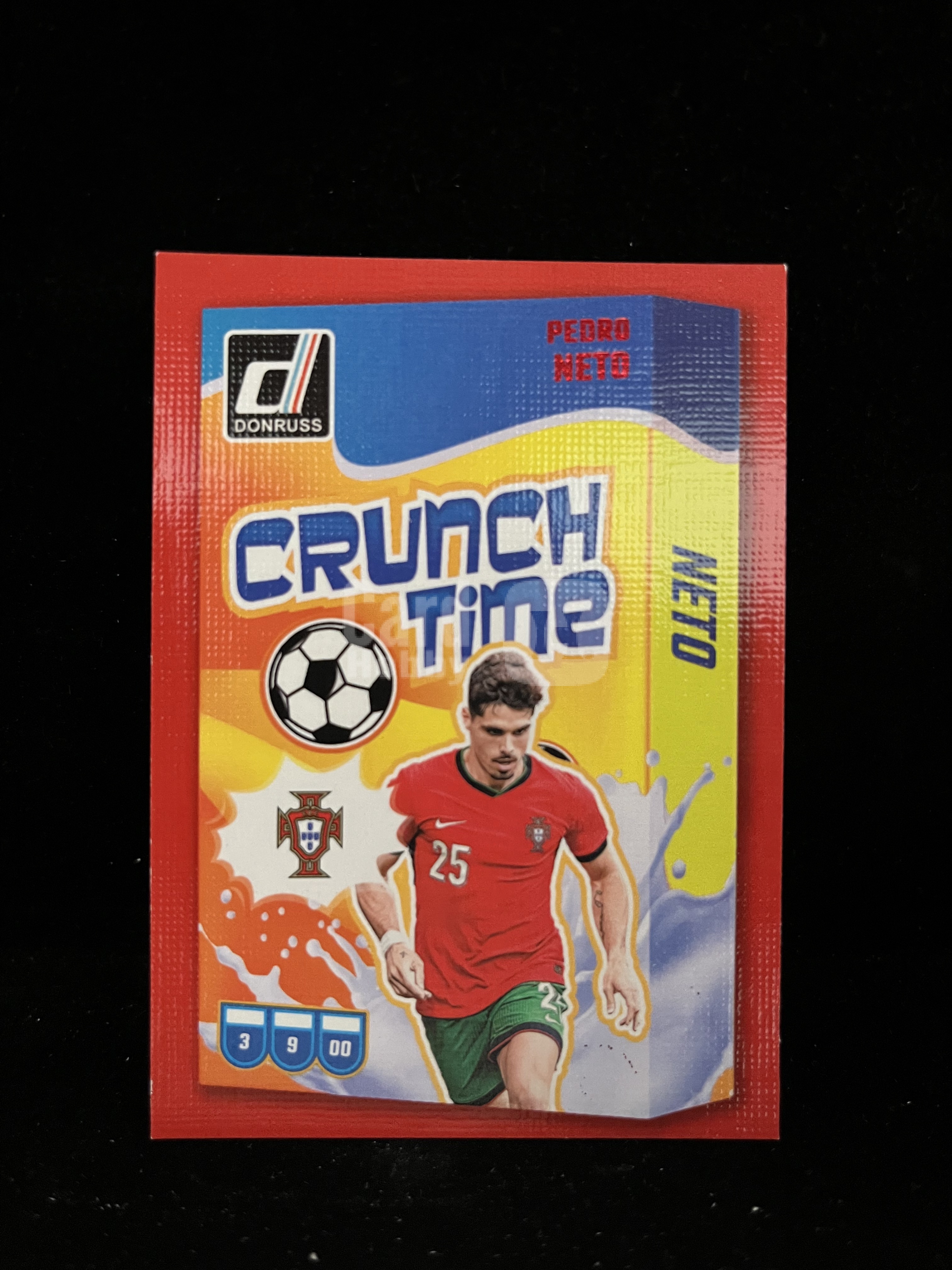 免费代拍 2024 Donruss International 佩德罗·内托 Pedro Neto Crunch Time 红折 卡品如图#C620