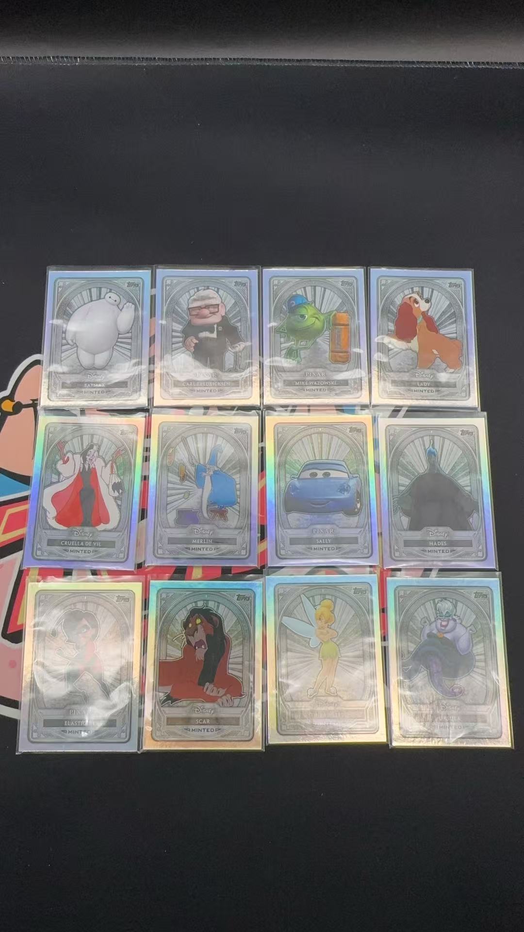 【玩具坑】2025 Topps Disney Mint 迪士尼 TC 皮克斯经典 base 银版本 银折 12张打包