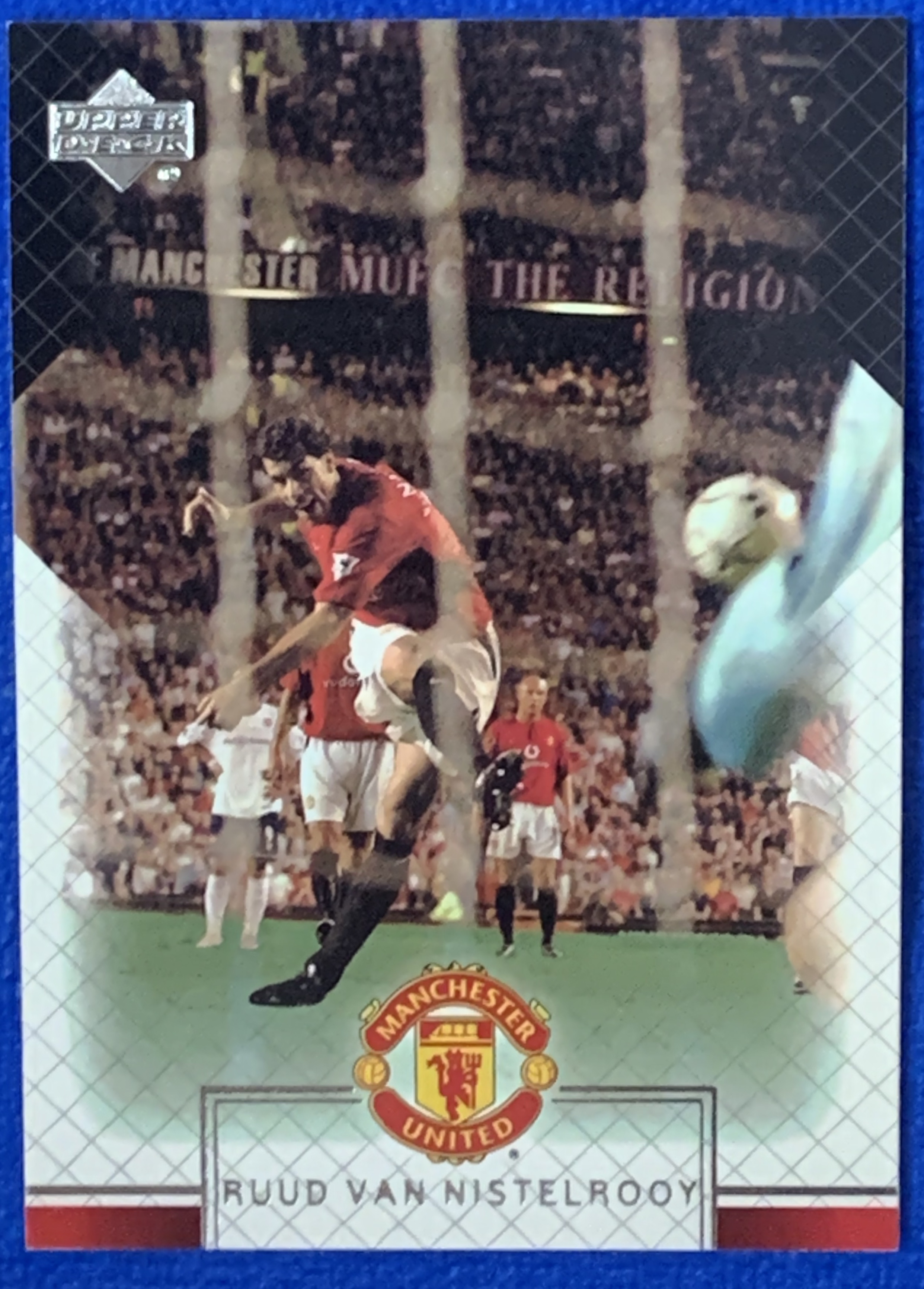 2002 Upper Deck Manchester United Ruud van Nistelrooy 亚德英超力量特卡 曼联 范尼斯特鲁伊 英超西甲金靴 荷兰Holland 不保卡品ebay有价