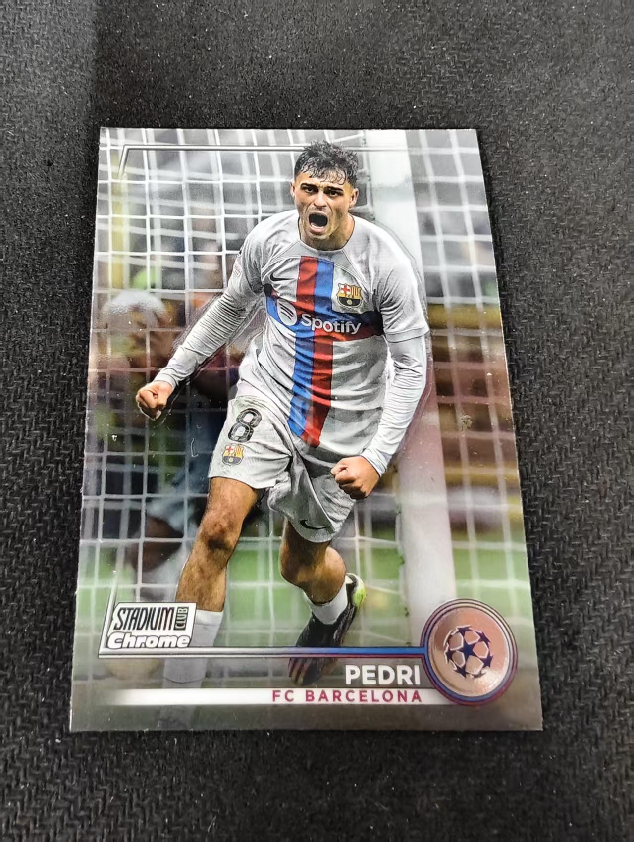 【可合并,不累计】2023 Topps Stadium Club Chrome Pedri 佩德里 金童 佩刀 西班牙 巴萨 欧冠 竞技场 不保卡品 介意勿拍 #62