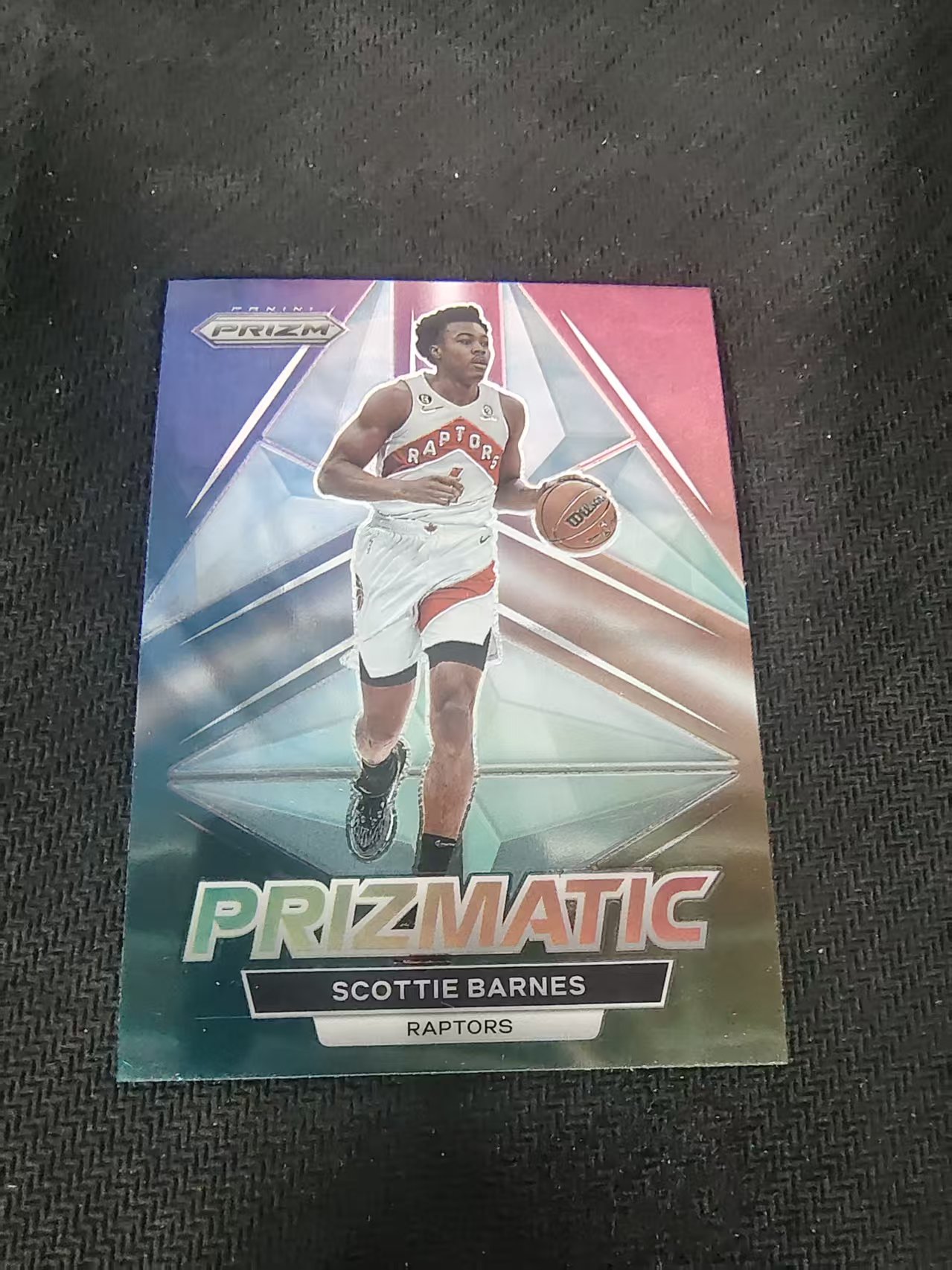 【可合并,不累计】2022-23 Panini Prizm Scottie Barnes 斯科蒂 巴恩斯 猛龙 棱镜特卡 PZ 划痕 边角微瑕 介意勿拍 #2