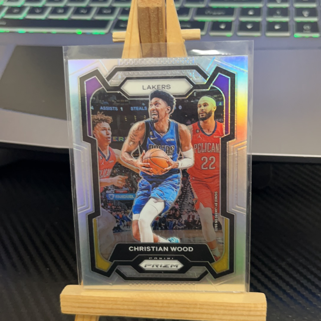 2023-24 Panini Prizm Christian Wood 科里斯蒂安 伍德 湖人 银折 折射 prizm系列 pz 卡品如图 凑图必备 值得收藏!免费代卖!