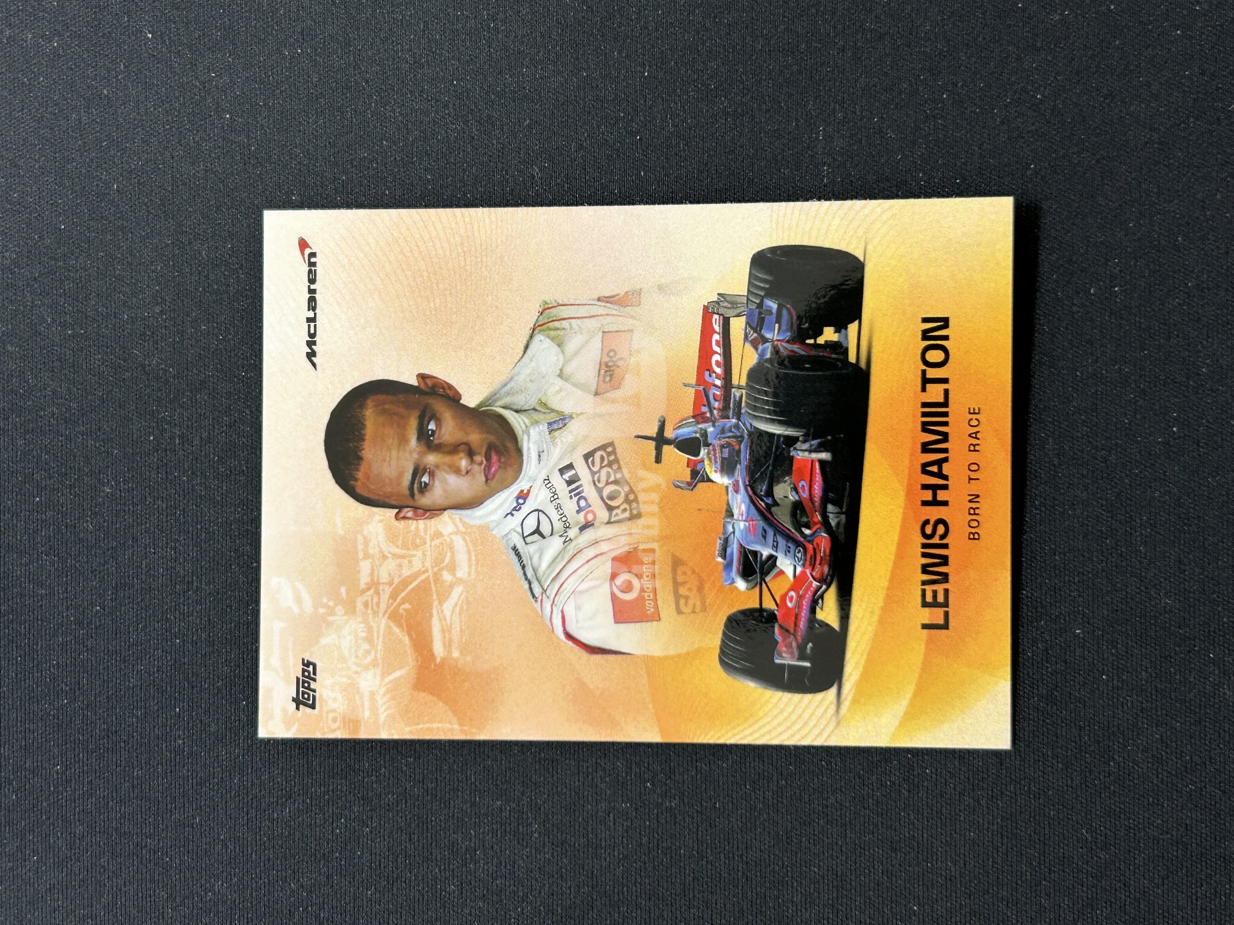 2026 Topps McLaren Racing Lewis Hamilton RC 【卡卡拍卖】刘易斯 汉密尔顿 迈凯轮 首版 新秀年 为比赛而生 Base 实卡精美 卡品如图 凑套必备 ovo