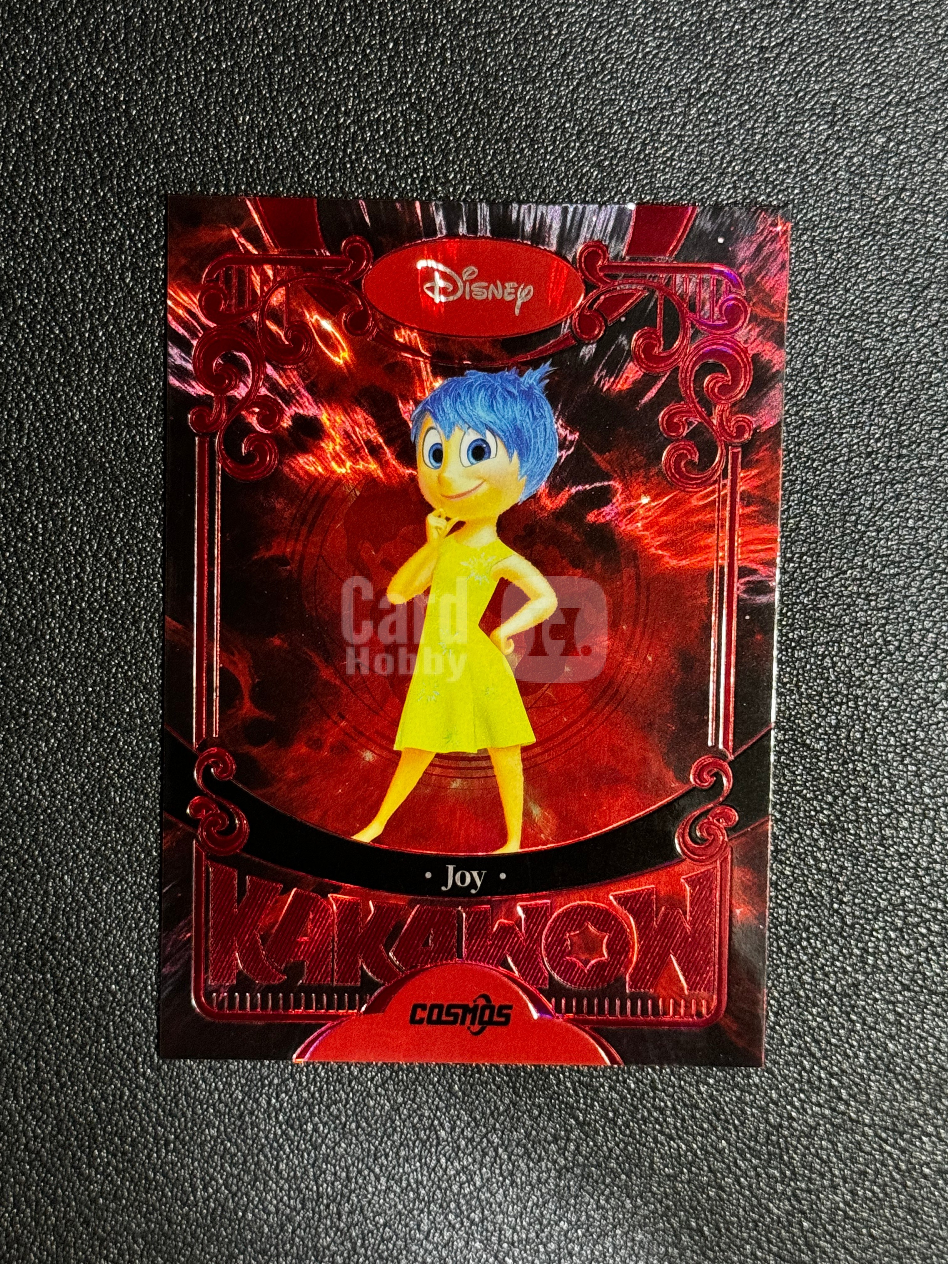 2025 Kakawow Disney Cosmos 卡卡沃 迪士尼收藏卡 世界传承 红折 75编 Joy 乐乐 YZ 老王代理拍卖