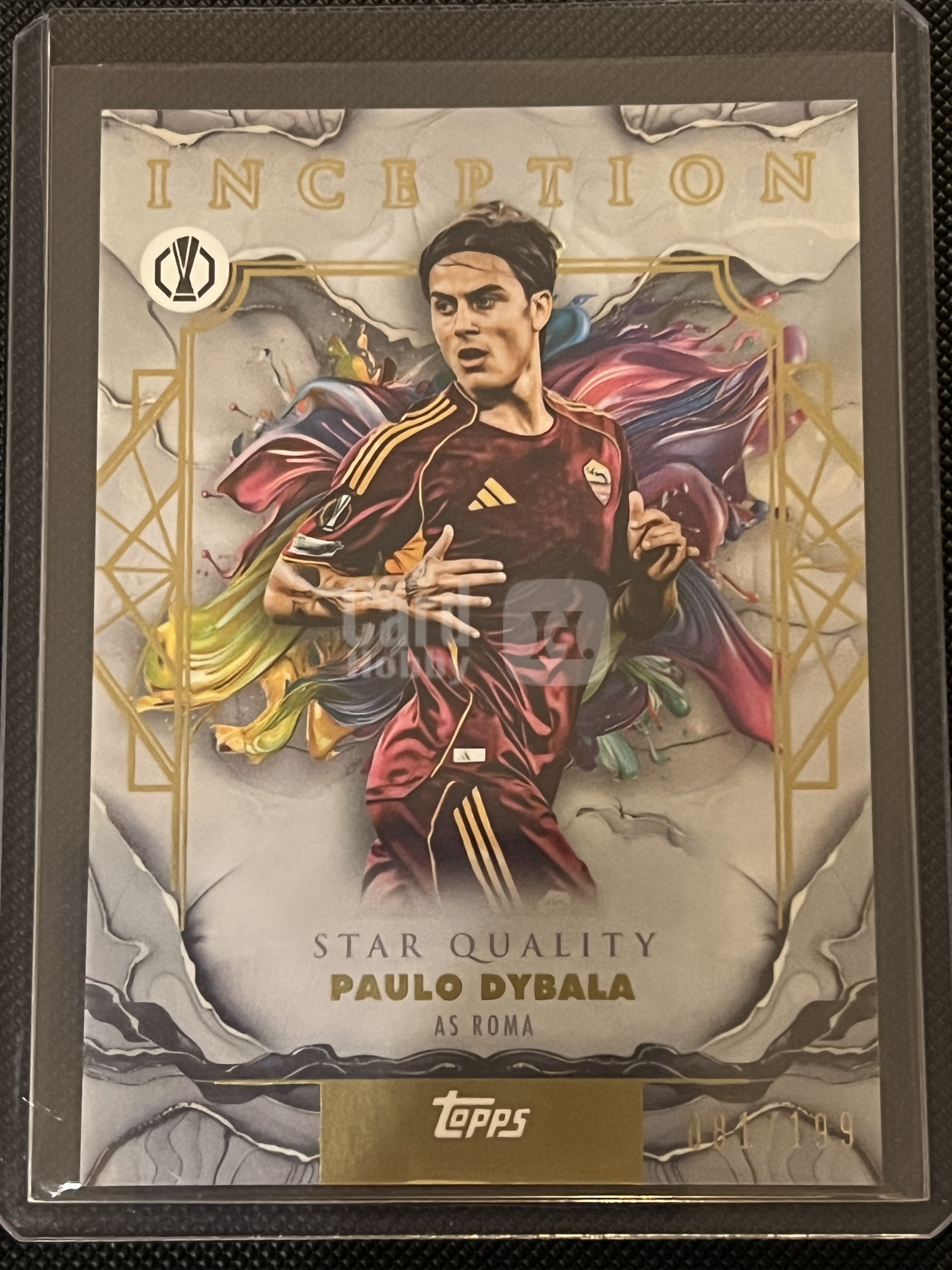 1927 Topps Inception Paulo Dybala #50 盗梦 罗马 保罗·迪巴拉 199编 正base 折射 限量卡!!凑套必备!!
