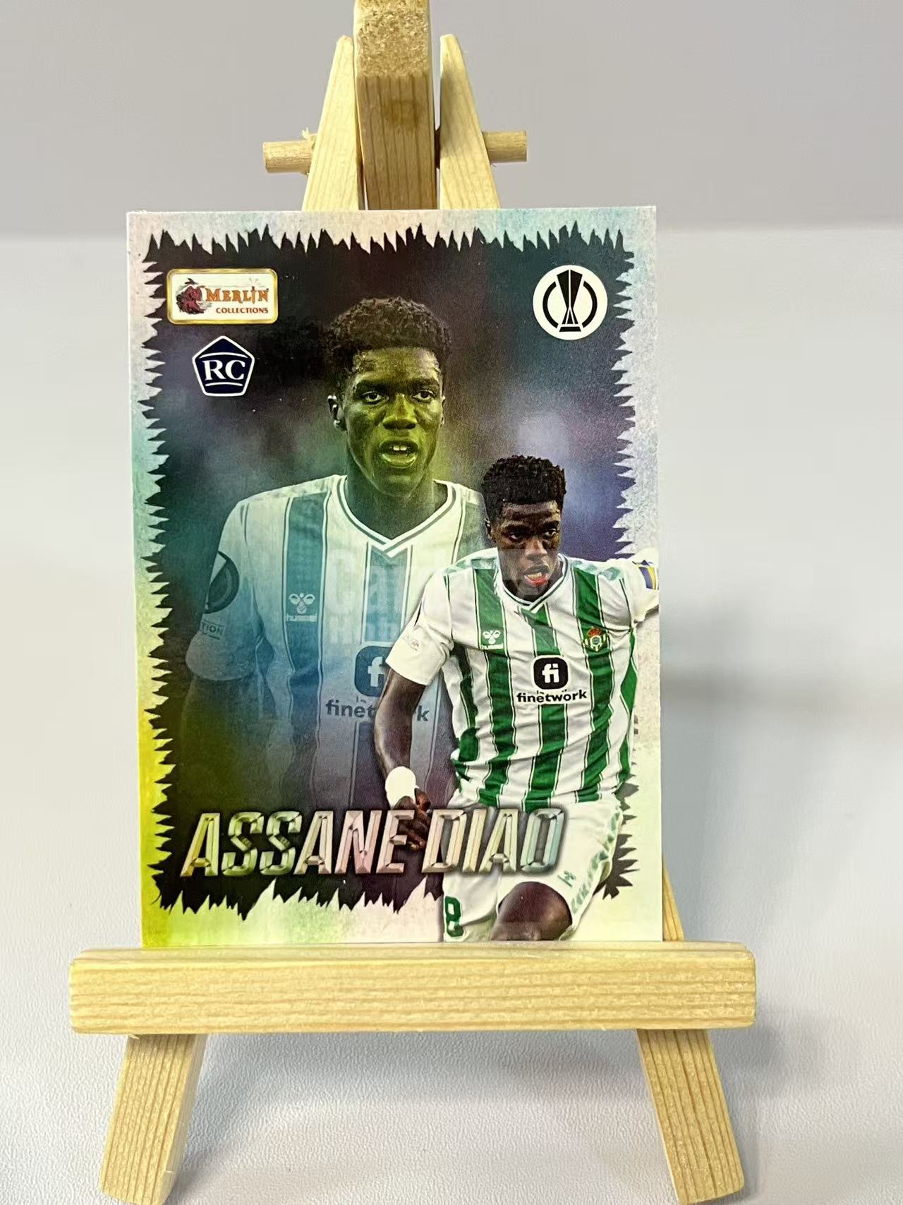 2023 Topps UEFA assane diao RC 迪奥 新秀 皇家贝蒂斯 梅林 欧冠 实卡精美 卡品如图 LZ5