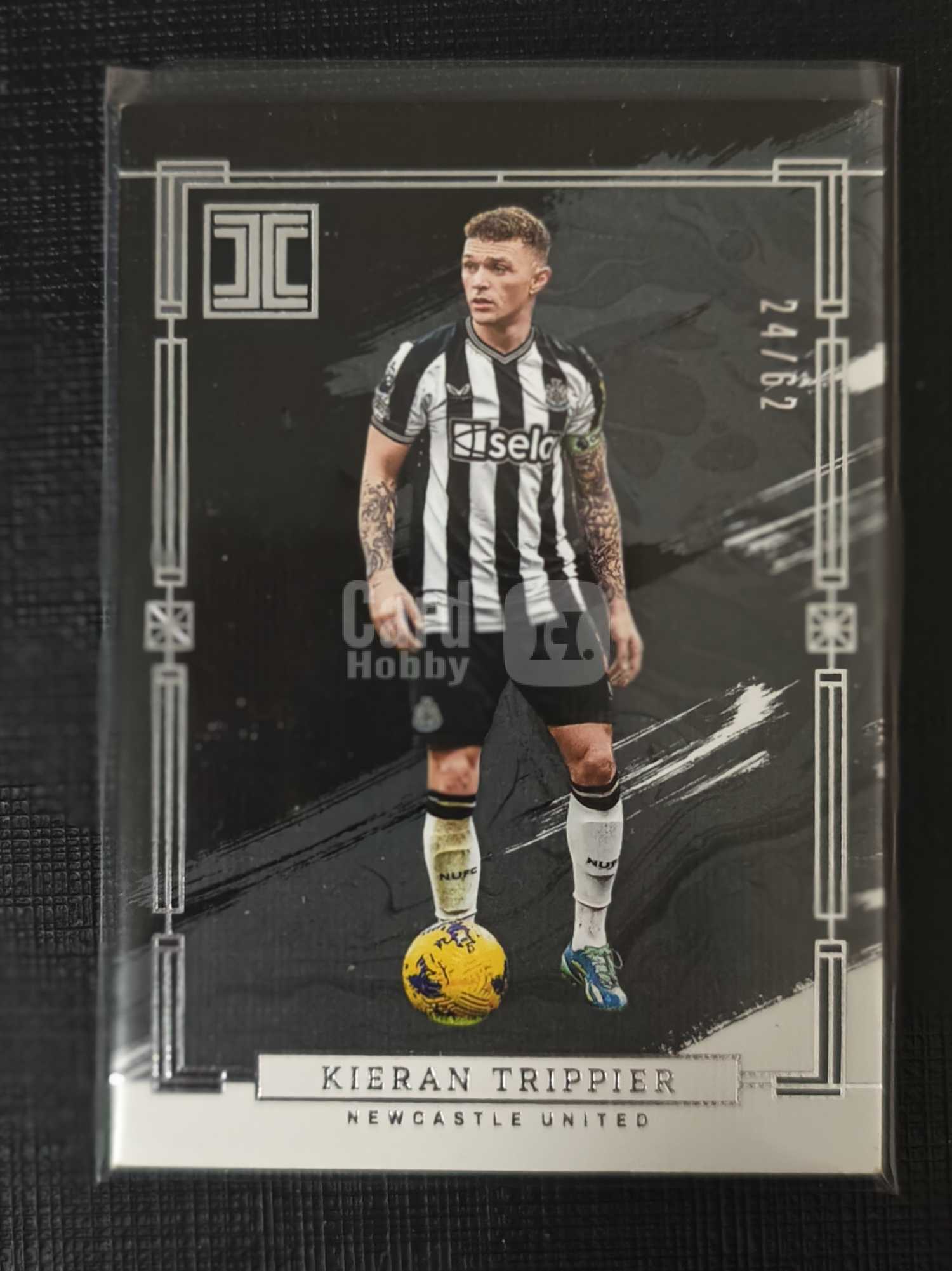 2023-24 Panini Impeccable Kieran Trippier 签字 小真金 特里皮尔 24/62 微瑕介意勿拍无折痕