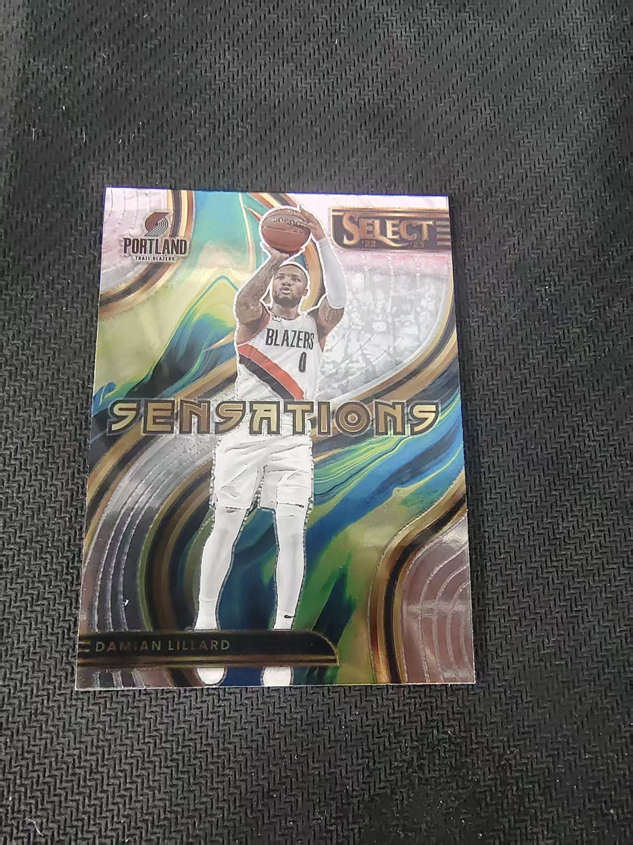 【可合并,不累计】2022-23 Panini Select Damian Lillard 开拓者 利拉德 特卡 划痕 边角微瑕 #5