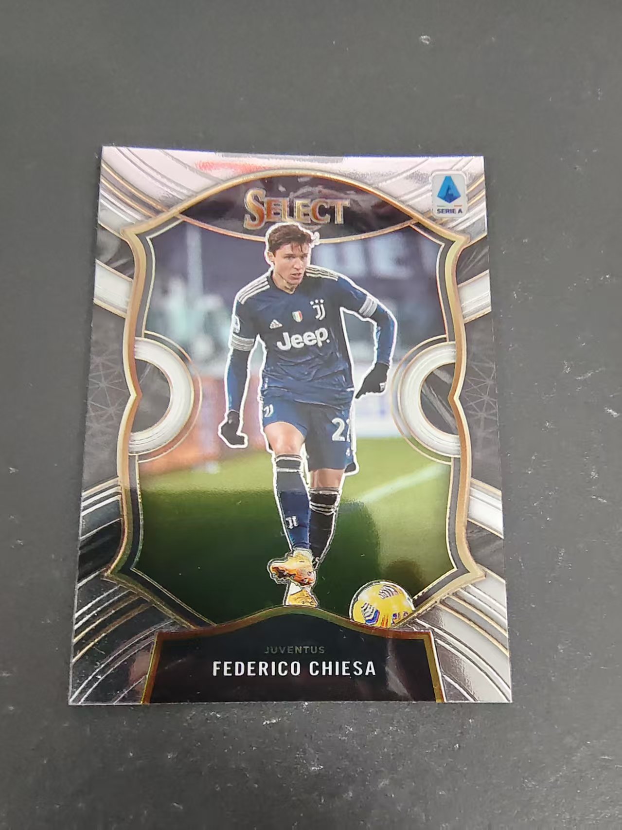 【可合并，不累计】2020-21 Panini Chronicles Federico Chiesa 意甲 编年史 尤文图斯 基耶萨 划痕 边角瑕疵